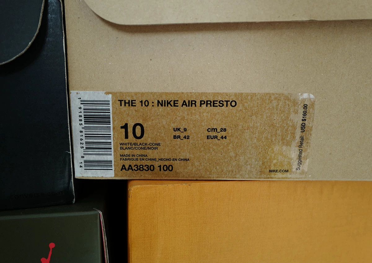 Nike Nike x OFF-WHITE Air Presto 2.0 Size US 8 / EU 41 - 8 Thumbnail