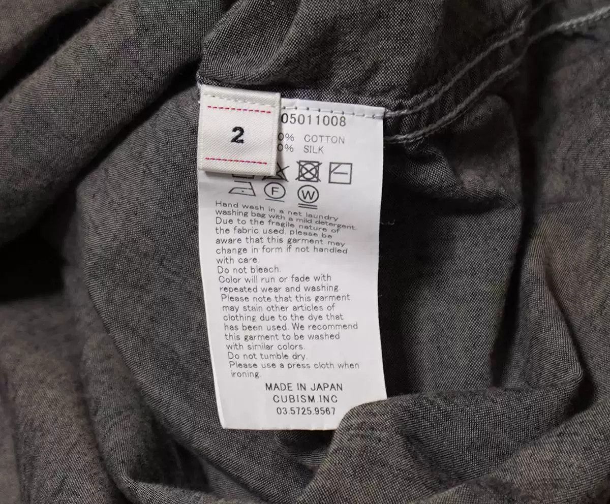 Visvim VISVIM HEMI SHIRT L/S CHAMBRAY Size US M / EU 48-50 / 2 - 6 Thumbnail