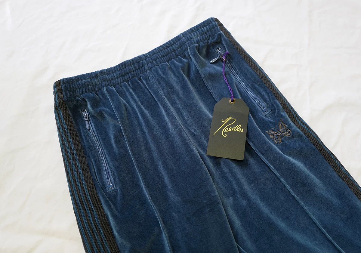 Needles Needles Narrow Velvet Track Pant Size US 26 / EU 42 - 4 Thumbnail