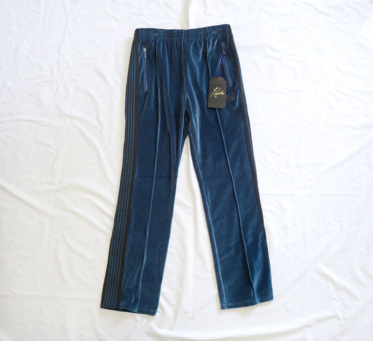 Needles Needles Narrow Velvet Track Pant Size US 26 / EU 42 - 2 Thumbnail