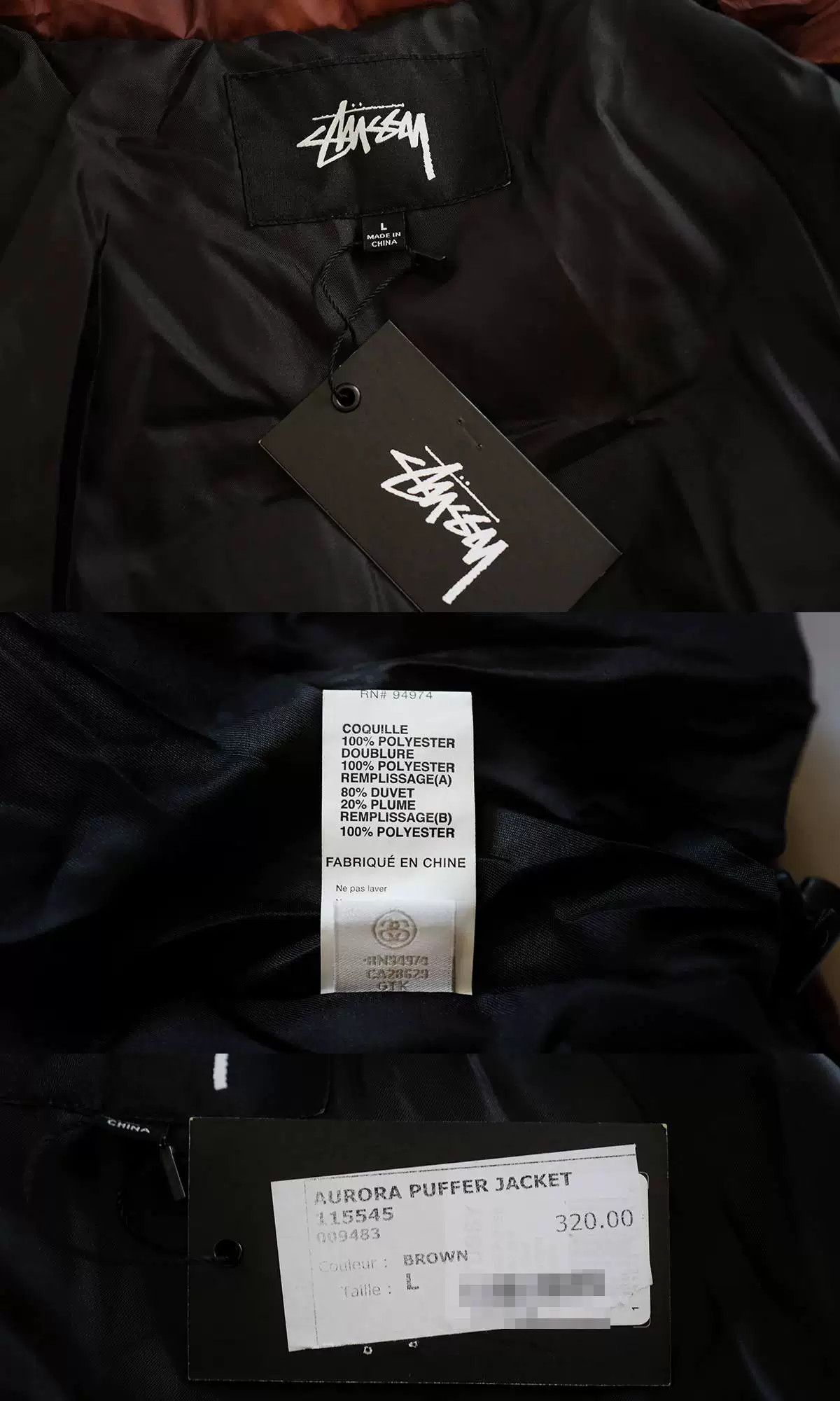 Stussy Stussy Aurora Puffer Down Jacket Size US L / EU 52-54 / 3 - 7 Thumbnail
