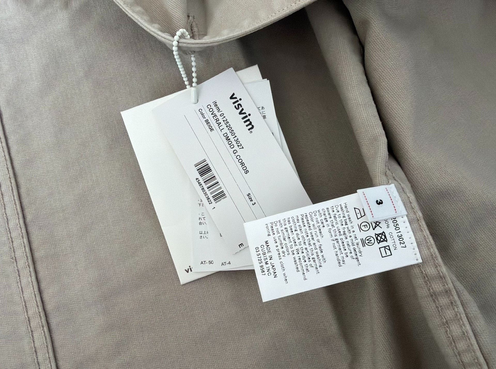 Visvim VISVIM 25AW Coverall DMGD G.Cords Jacket Size US L / EU 52-54 / 3 - 4 Thumbnail