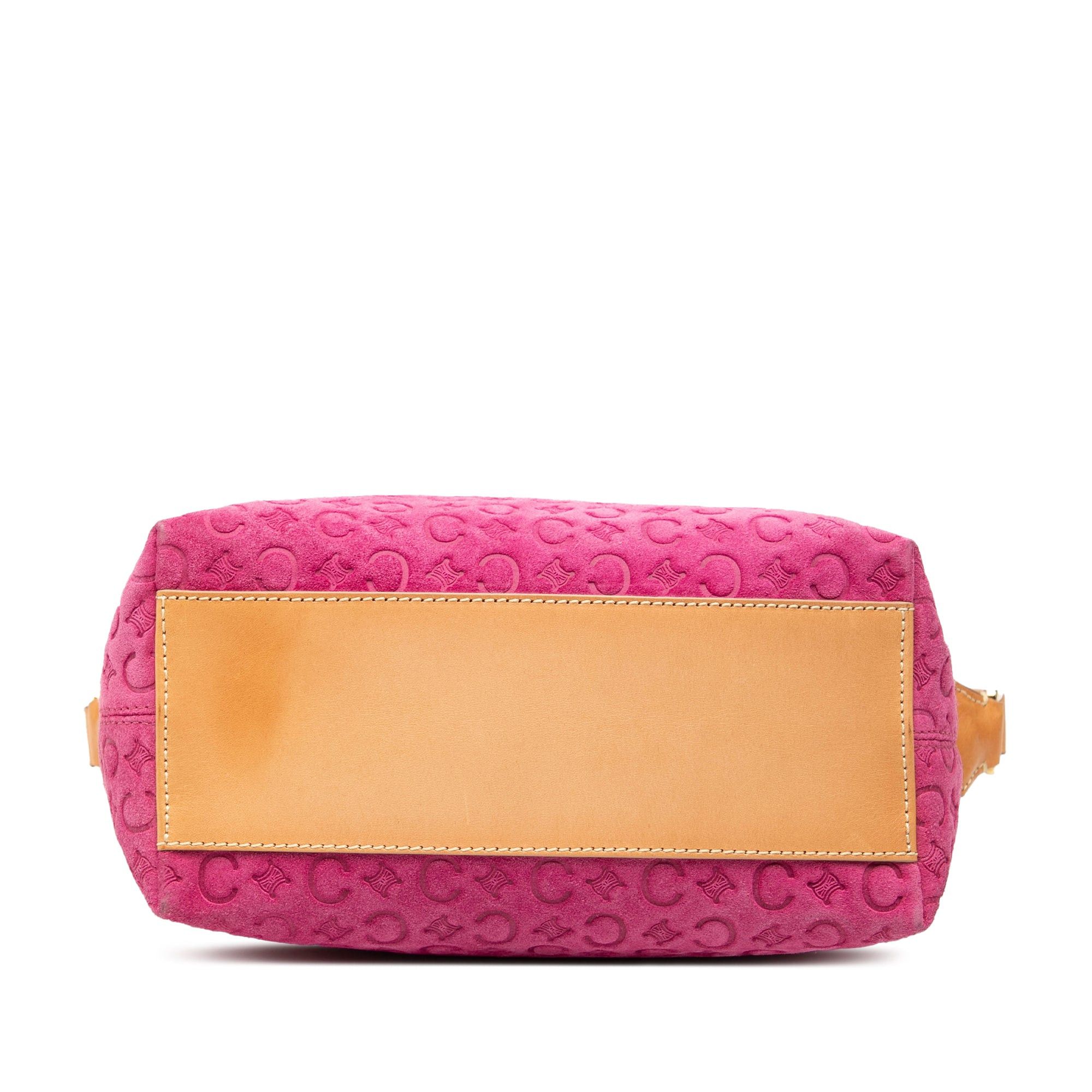 Celine C Macadam Suede Shoulder Bag Size ONE SIZE - 3 Thumbnail