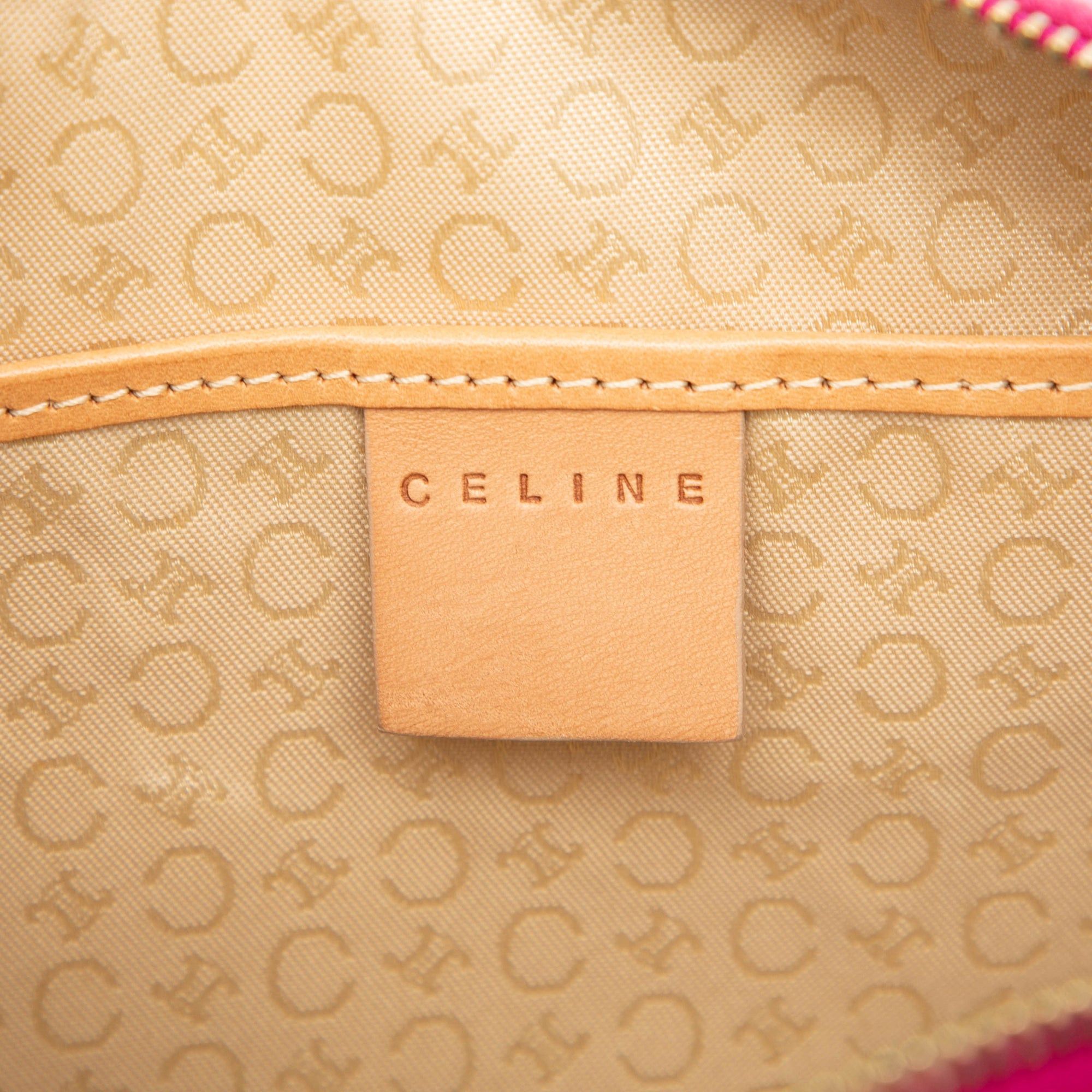 Celine C Macadam Suede Shoulder Bag Size ONE SIZE - 5 Thumbnail