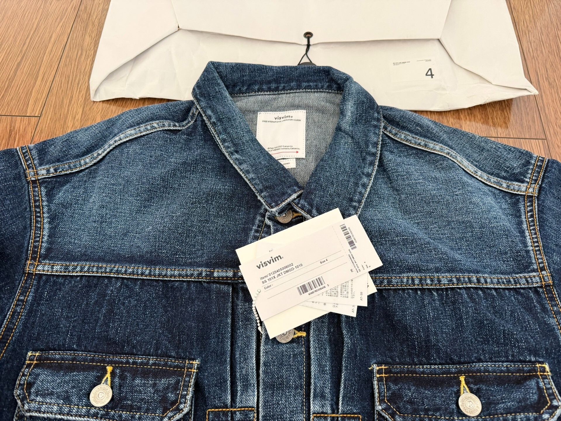 Visvim VISVIM 25AW 101X DMGD-1010 Denim Jacket Size US XL / EU 56 / 4 - 3 Thumbnail