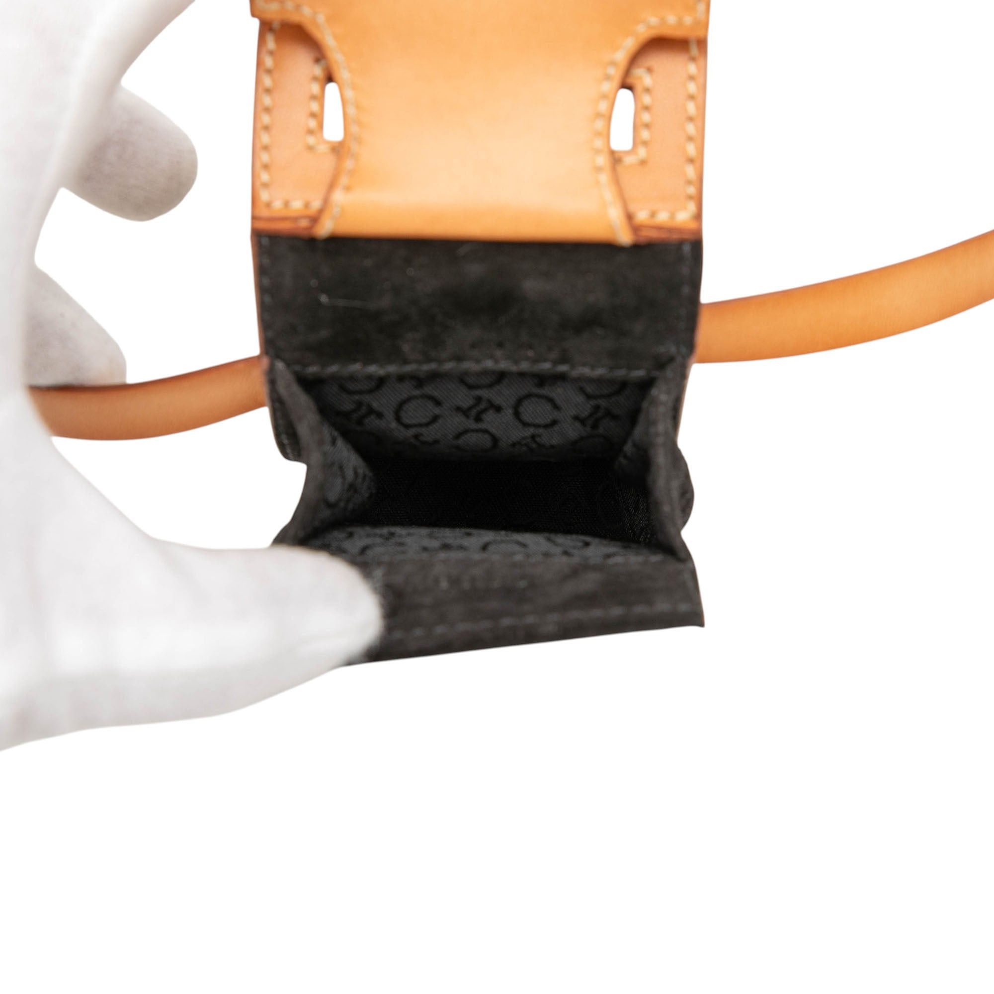 Celine C Macadam Suede Pochette Crossbody Size ONE SIZE - 4 Thumbnail