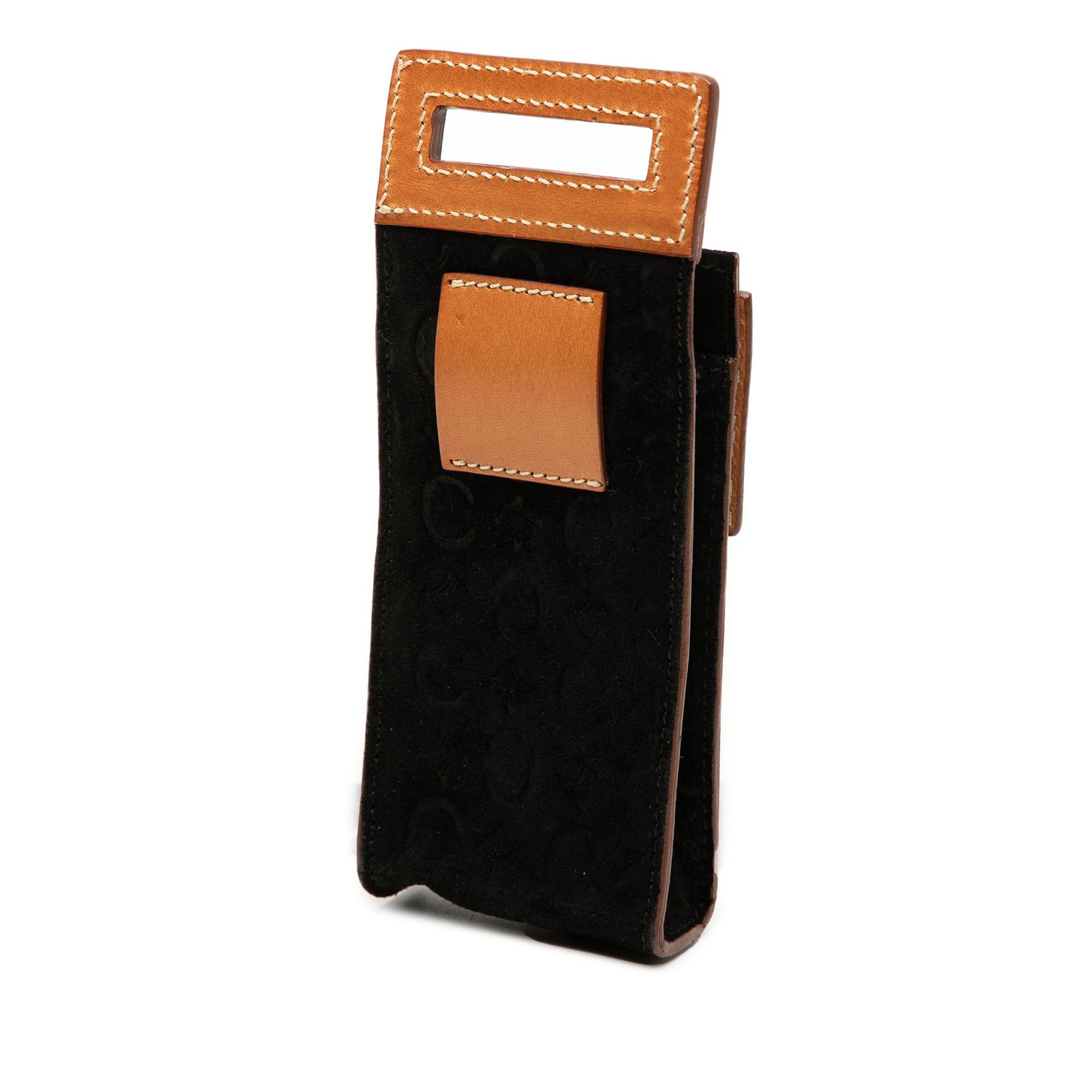 Celine C Macadam Suede Pochette Crossbody Size ONE SIZE - 2 Thumbnail
