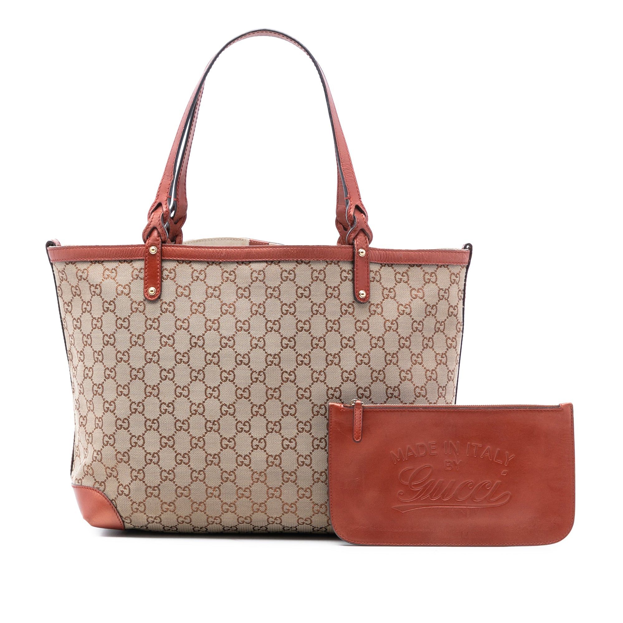 Gucci Medium GG Canvas Craft Tote Size ONE SIZE - 8 Thumbnail