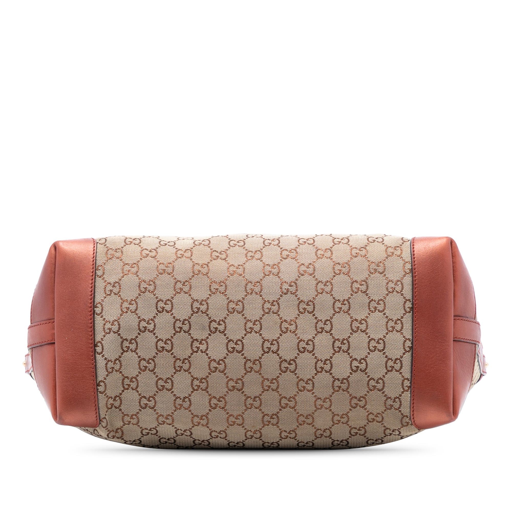 Gucci Medium GG Canvas Craft Tote Size ONE SIZE - 3 Thumbnail