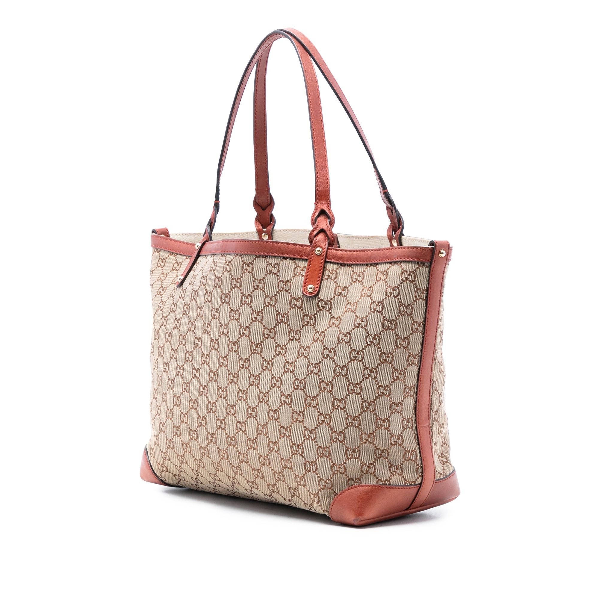 Gucci Medium GG Canvas Craft Tote Size ONE SIZE - 2 Thumbnail