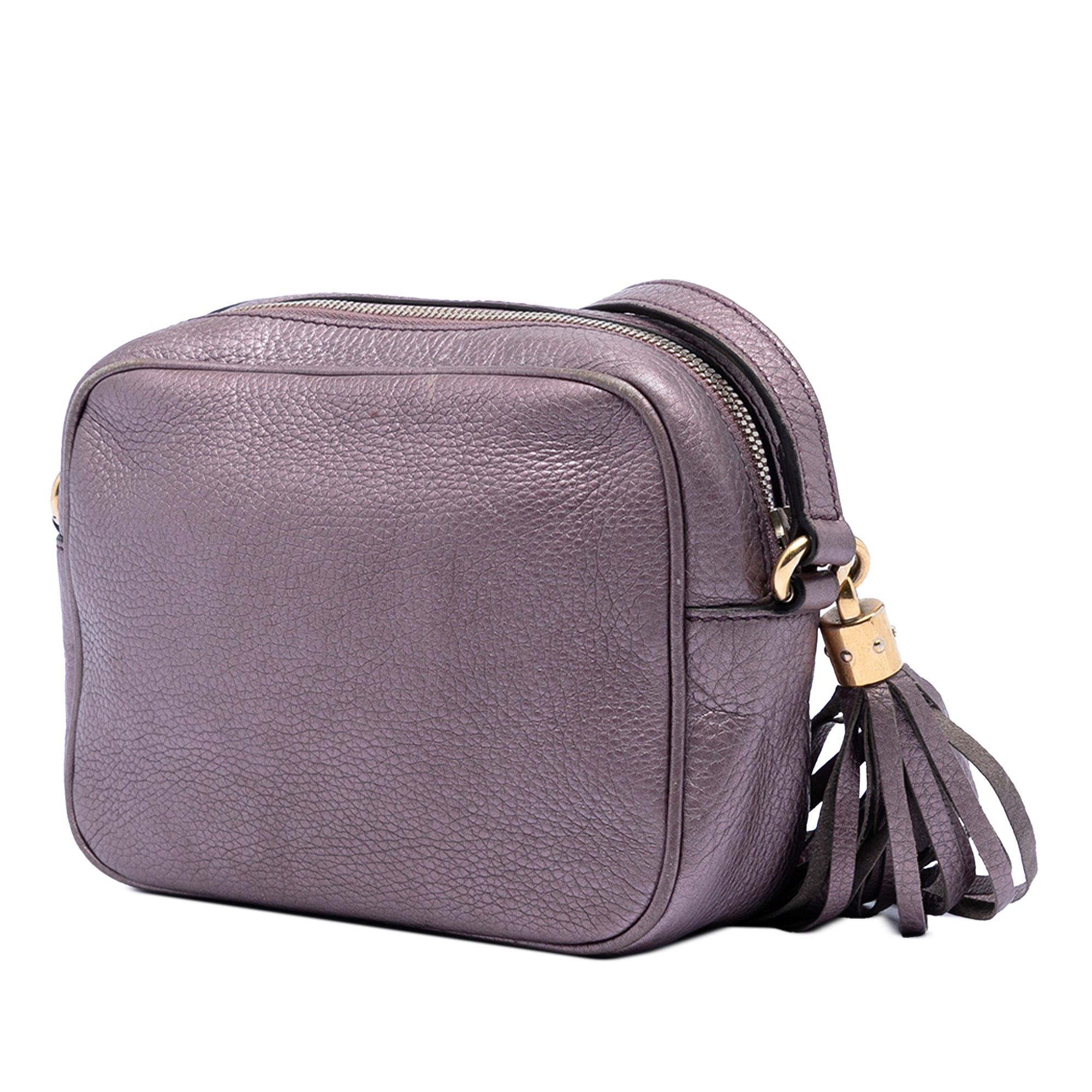 Gucci Metallic Leather Soho Disco Crossbody Size ONE SIZE - 2 Thumbnail