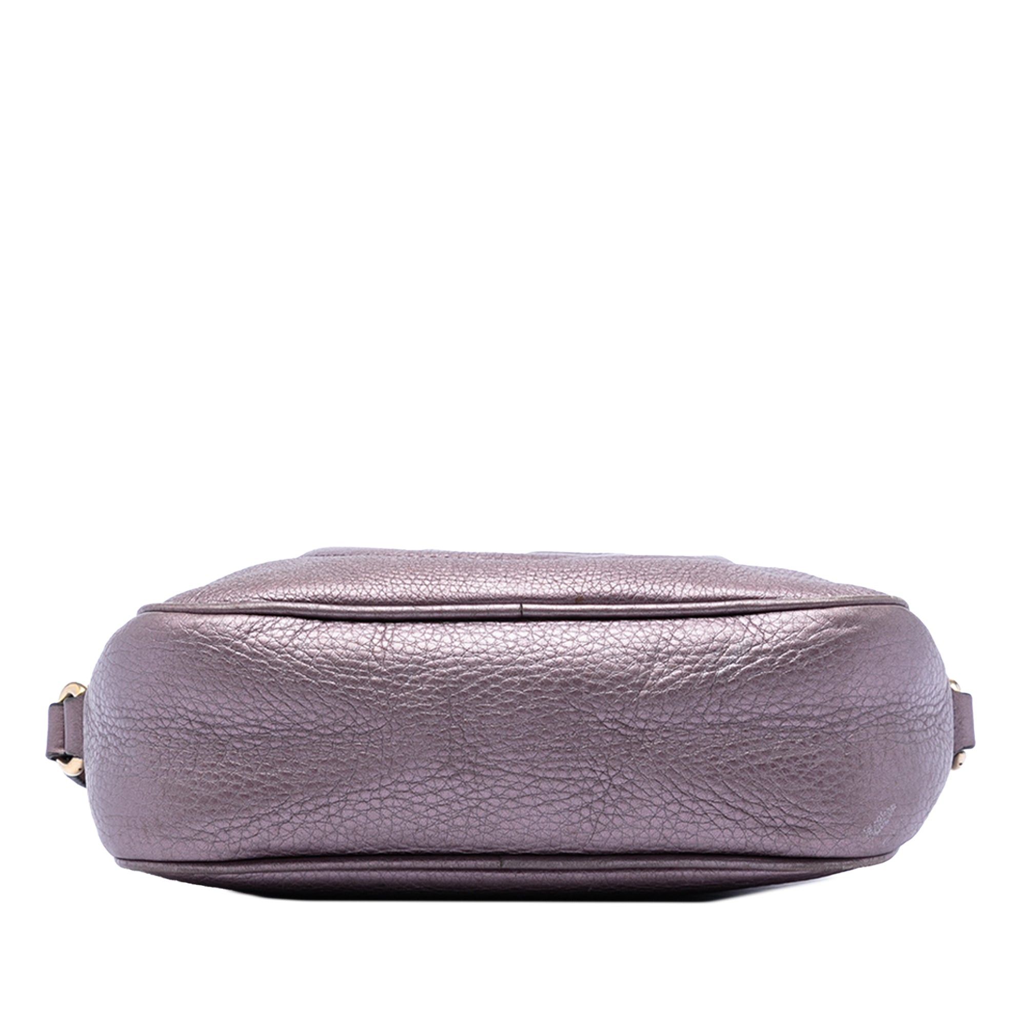 Gucci Metallic Leather Soho Disco Crossbody Size ONE SIZE - 3 Thumbnail