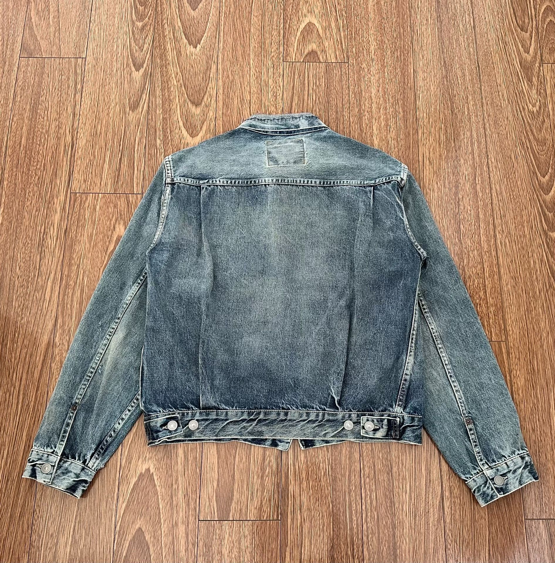 Levi's Vintage Clothing Levi's LVC Vintage Distressed Selvedge Denim Jacket 507 Size US S / EU 44-46 / 1 - 2 Thumbnail
