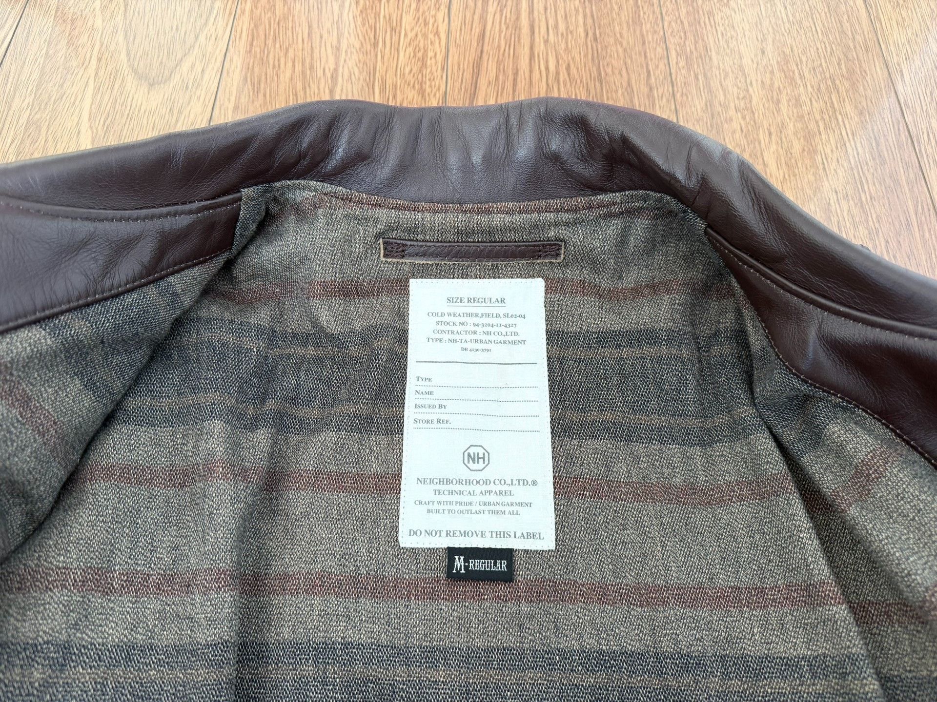 Neighborhood NEIGHBIRHOOD A-2 Horse Leather Jacket Size US M / EU 48-50 / 2 - 4 Thumbnail