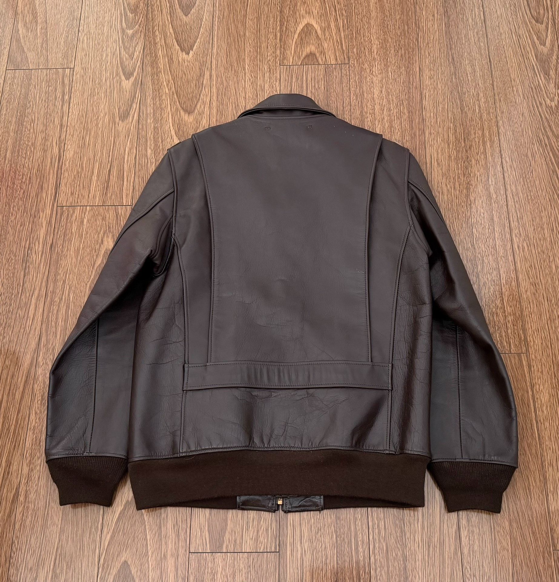Neighborhood NEIGHBIRHOOD A-2 Horse Leather Jacket Size US M / EU 48-50 / 2 - 2 Thumbnail
