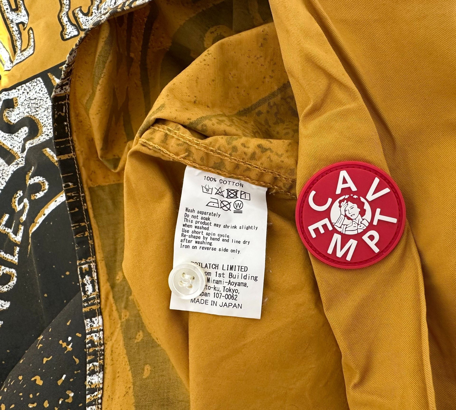 Cav Empt C.E CAVEMPT Half Zip Big Shirt Size US XL / EU 56 / 4 - 3 Thumbnail