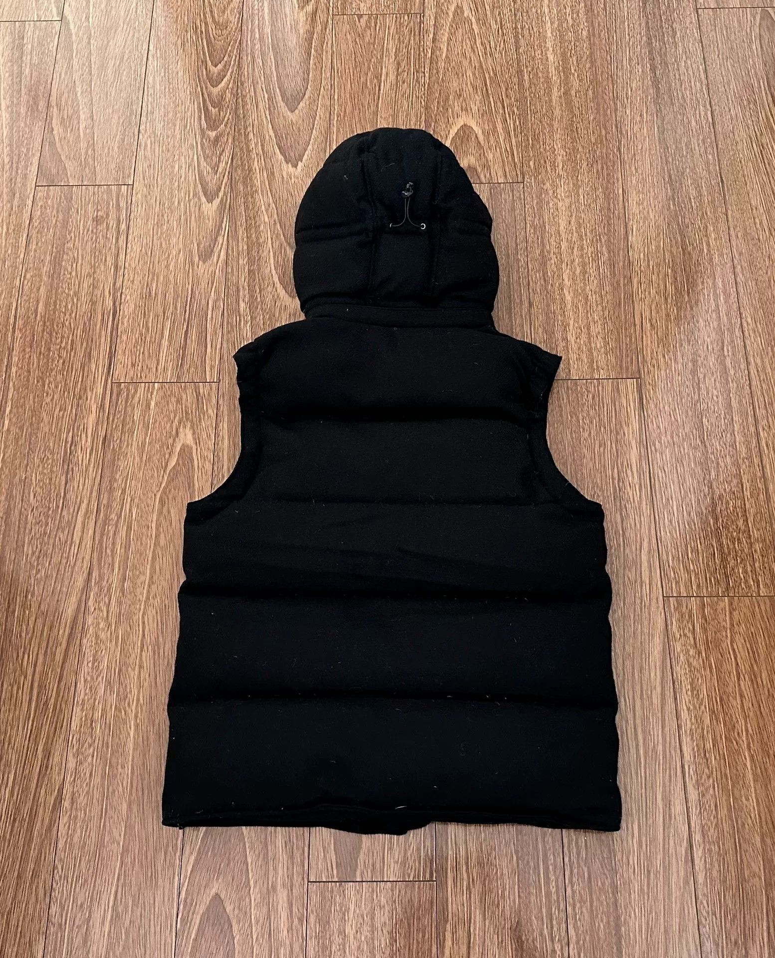 Sophnet. SOPHNET Wool Melange Hooded Down Vest Size US S / EU 44-46 / 1 - 2 Thumbnail