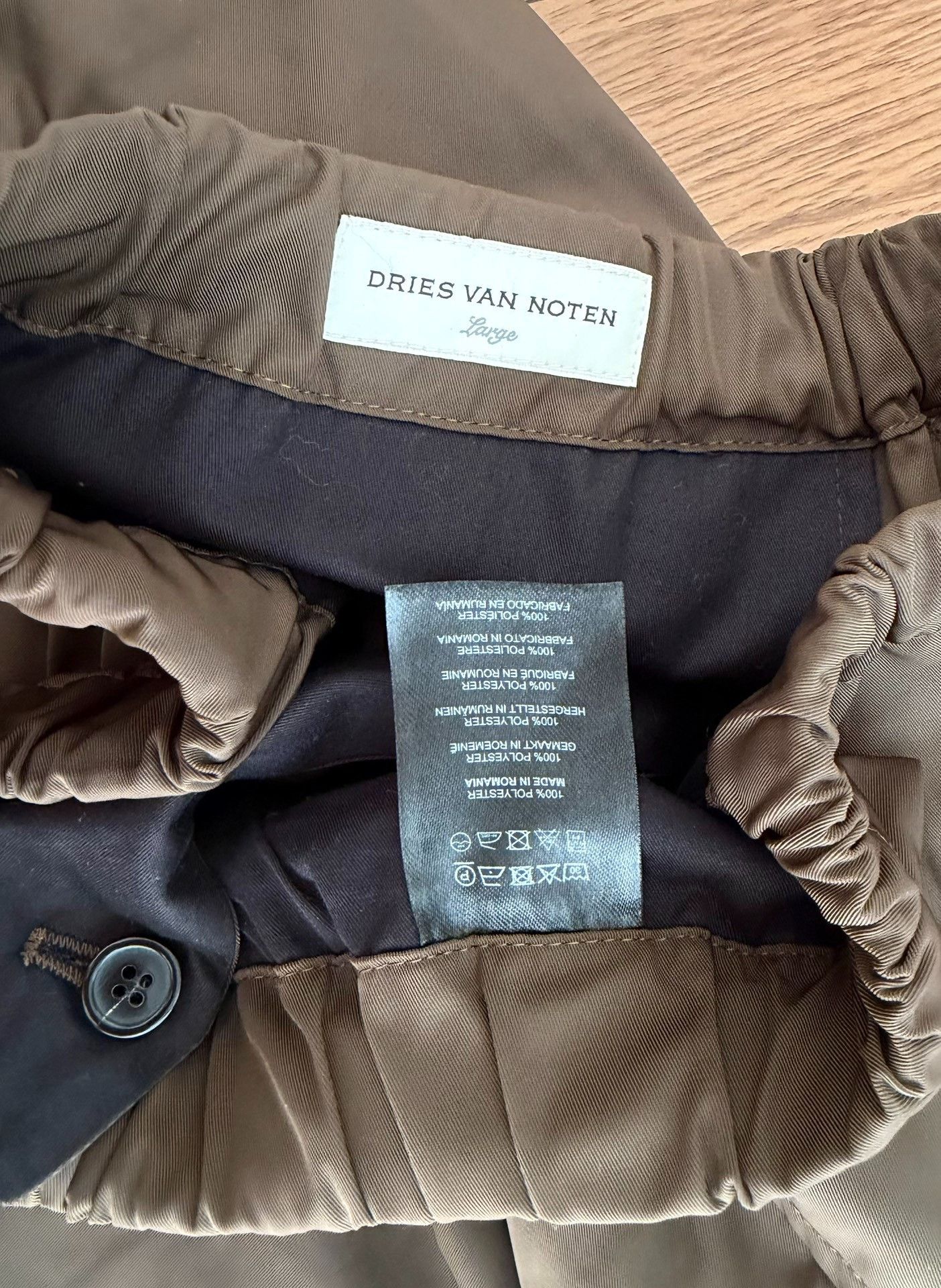 Dries Van Noten DRIES VAN NOTEN 24SS PENTIN Cargo Pants Size US 26 / EU 42 - 4 Thumbnail