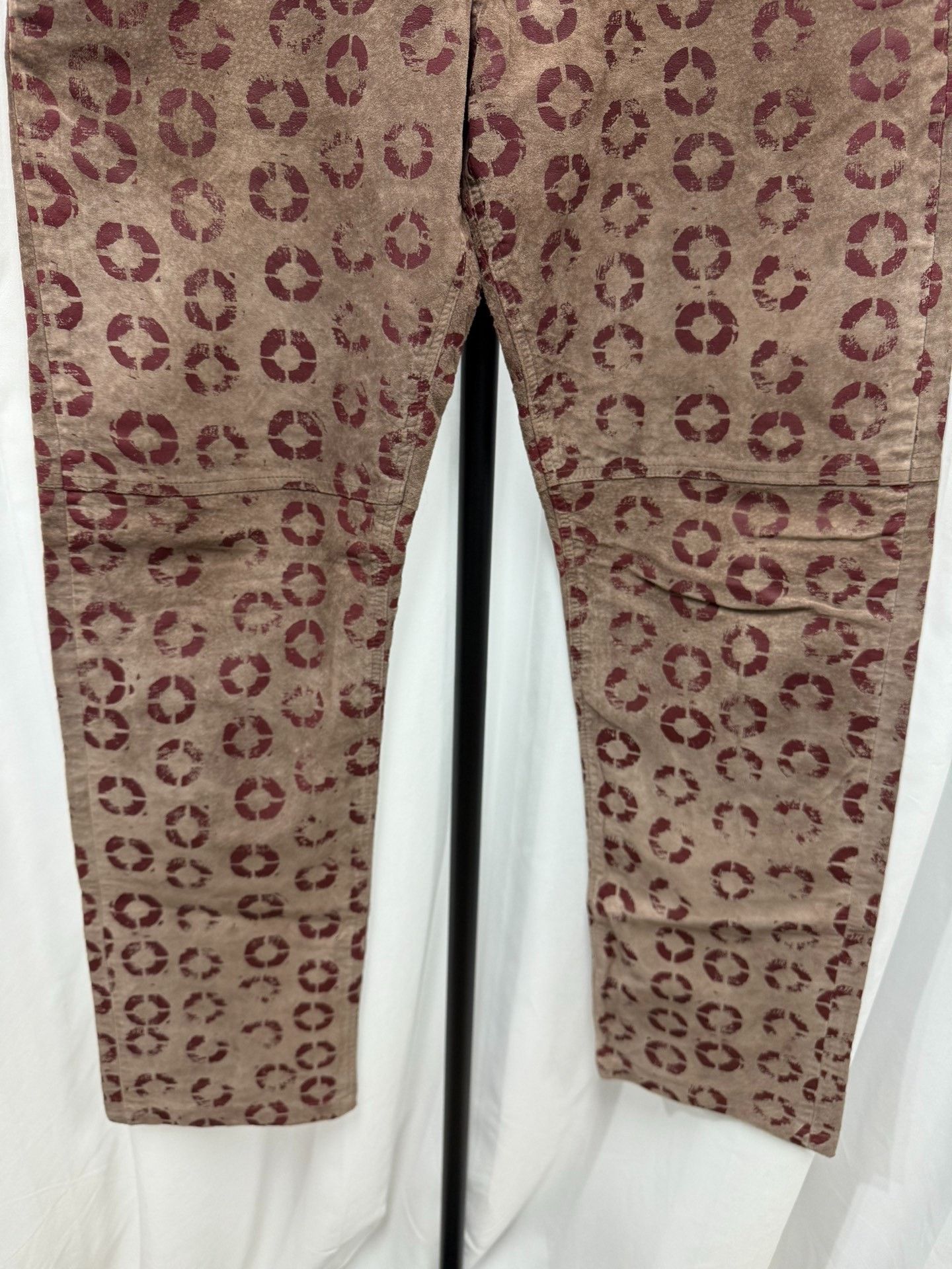 Comme des Garcons Comme des Garçons Homme Plus Suede Lip Print Pants L Size US 32 / EU 48 - 3 Thumbnail