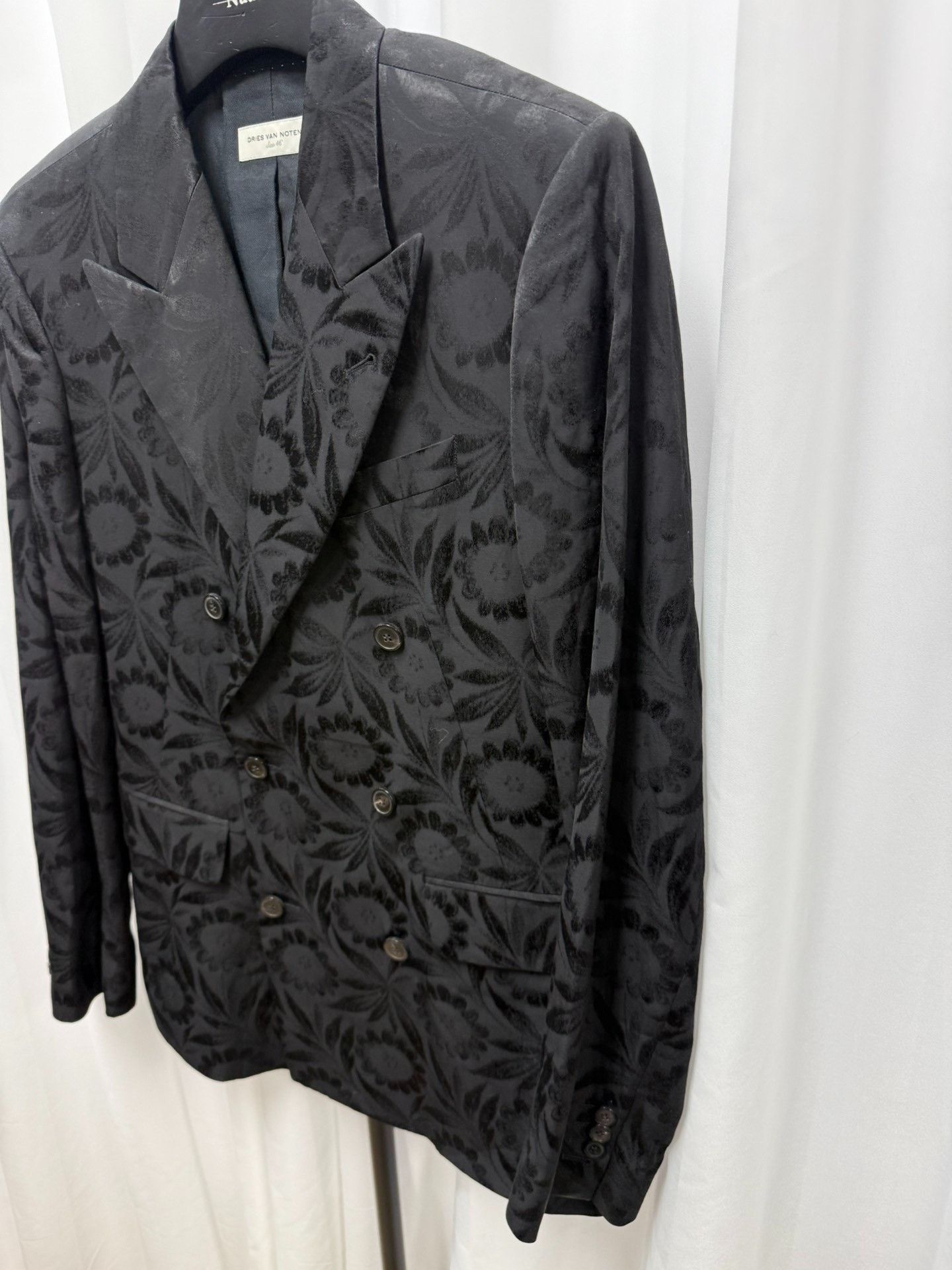 Dries Van Noten Dries van Noten Silk Jacquard Jacket Size US S / EU 44-46 / 1 - 2 Thumbnail