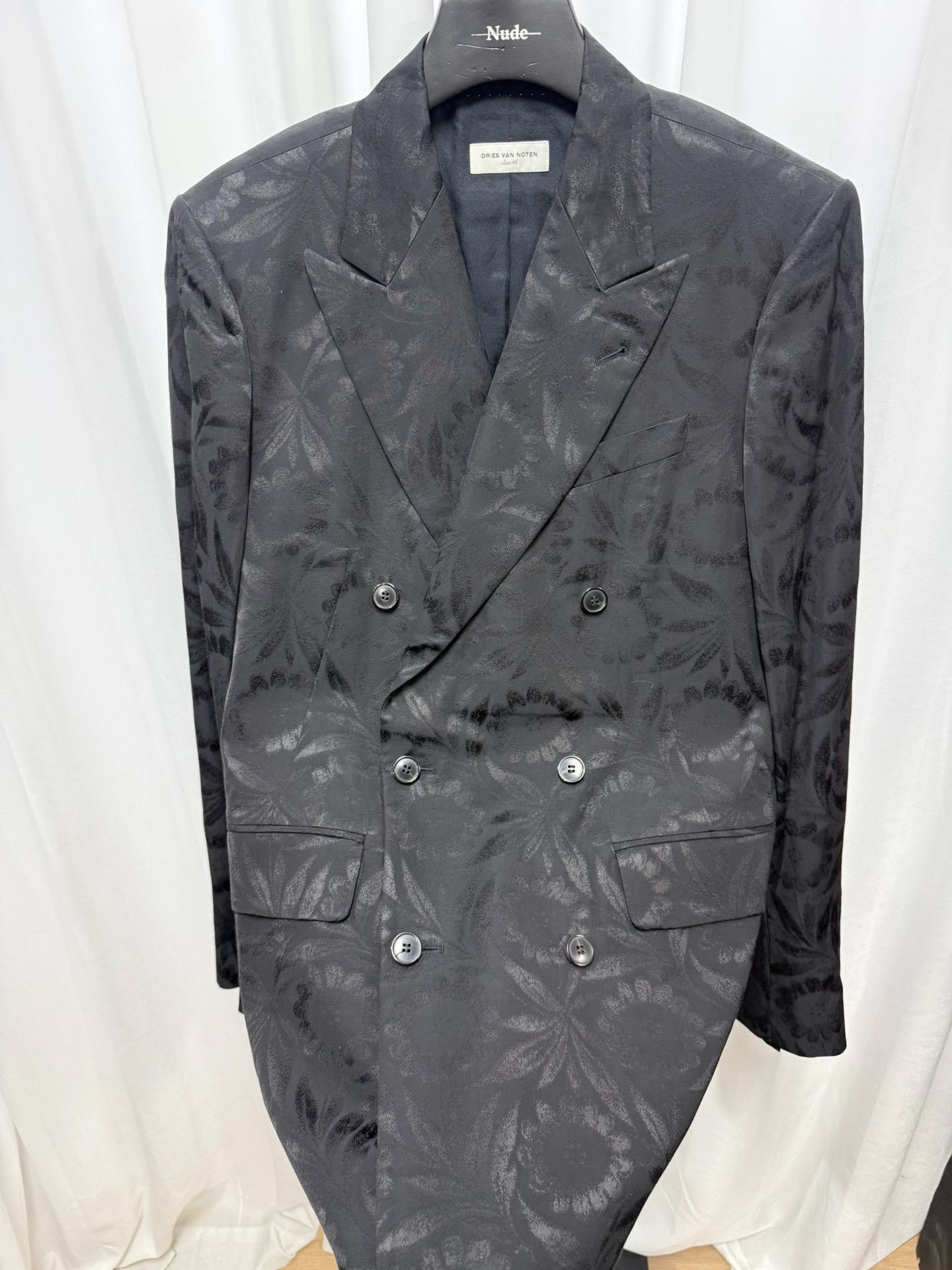 Dries Van Noten Dries van Noten Silk Jacquard Jacket Size US S / EU 44-46 / 1 - 3 Thumbnail
