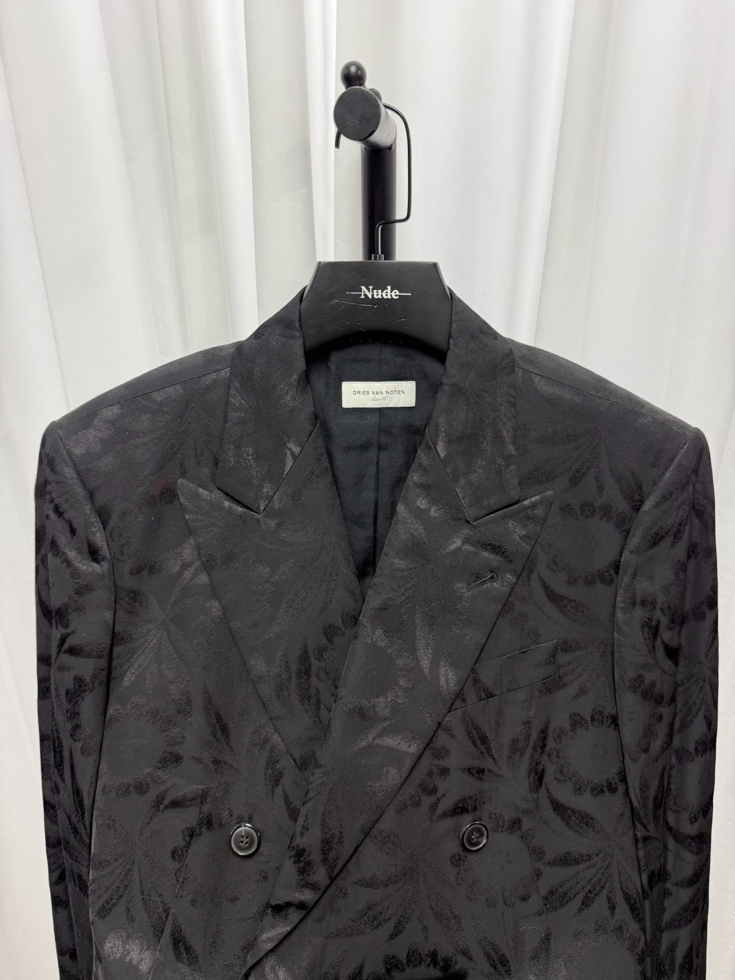 Dries Van Noten Dries van Noten Silk Jacquard Jacket Size US S / EU 44-46 / 1 - 4 Thumbnail