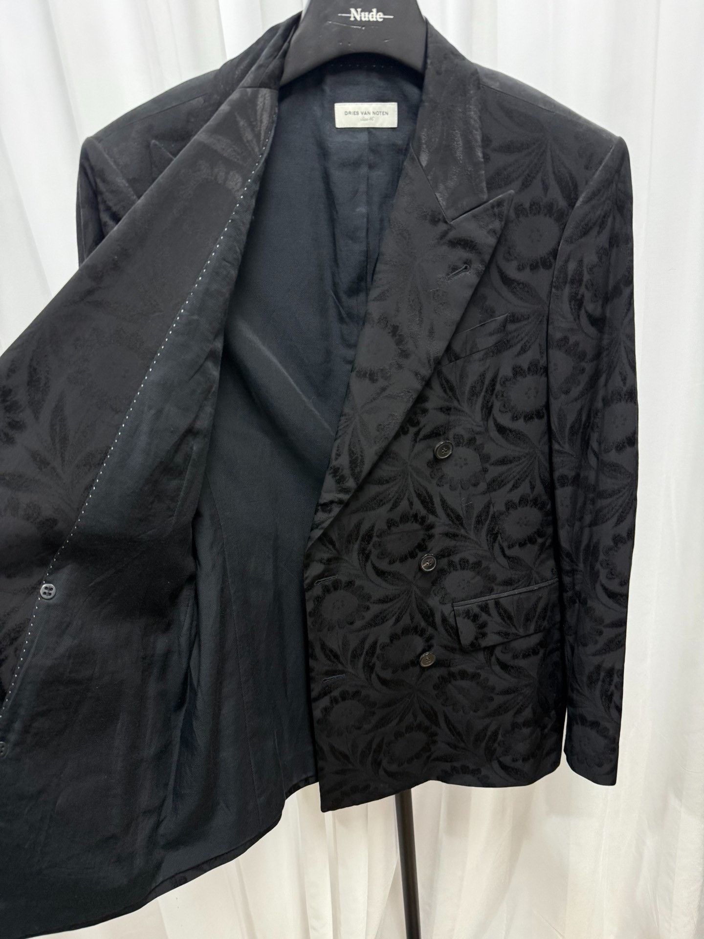 Dries Van Noten Dries van Noten Silk Jacquard Jacket Size US S / EU 44-46 / 1 - 8 Thumbnail