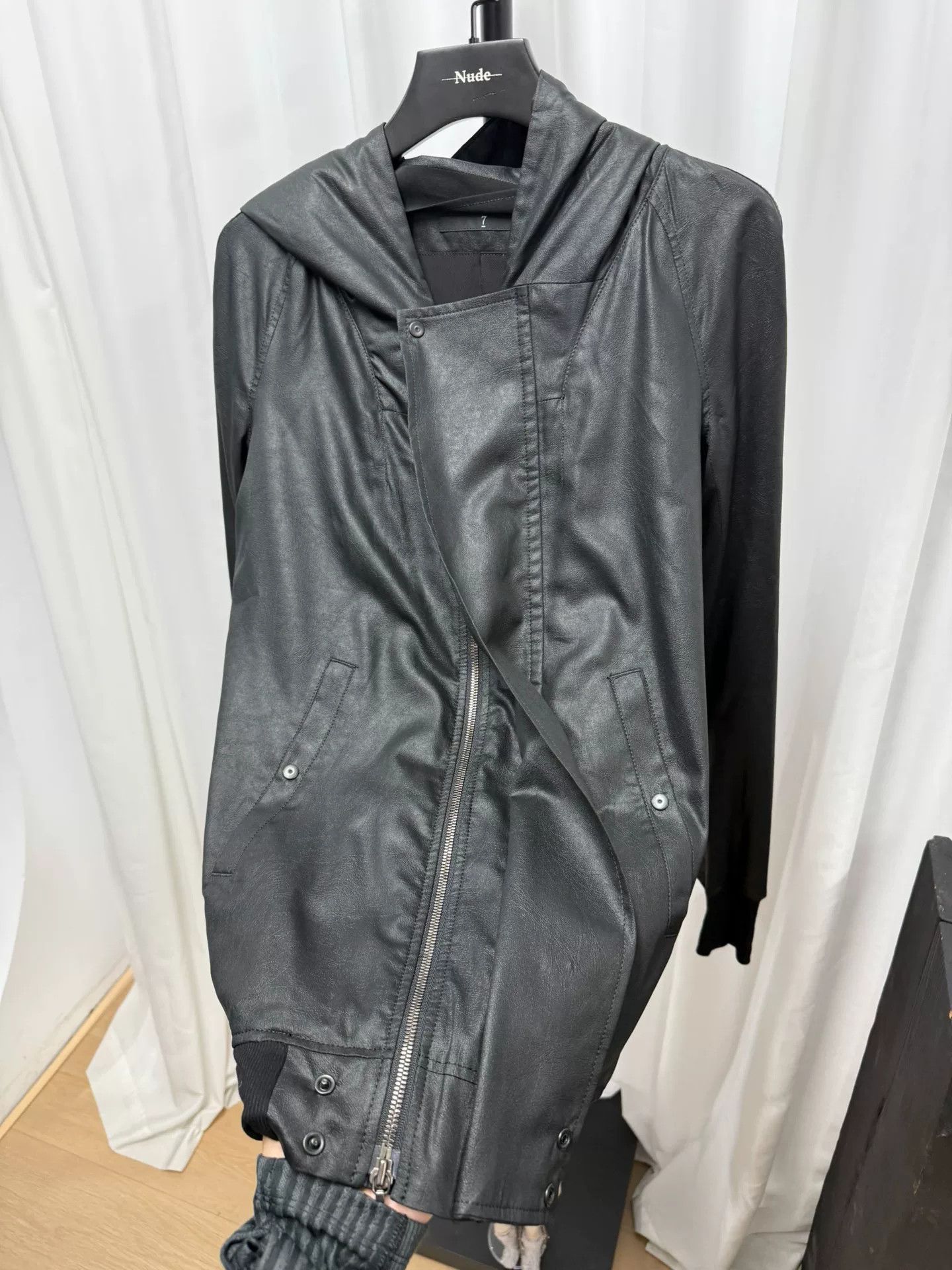 Julius Julius Zipper Coated Waxed Jacket Size US S / EU 44-46 / 1 - 4 Thumbnail