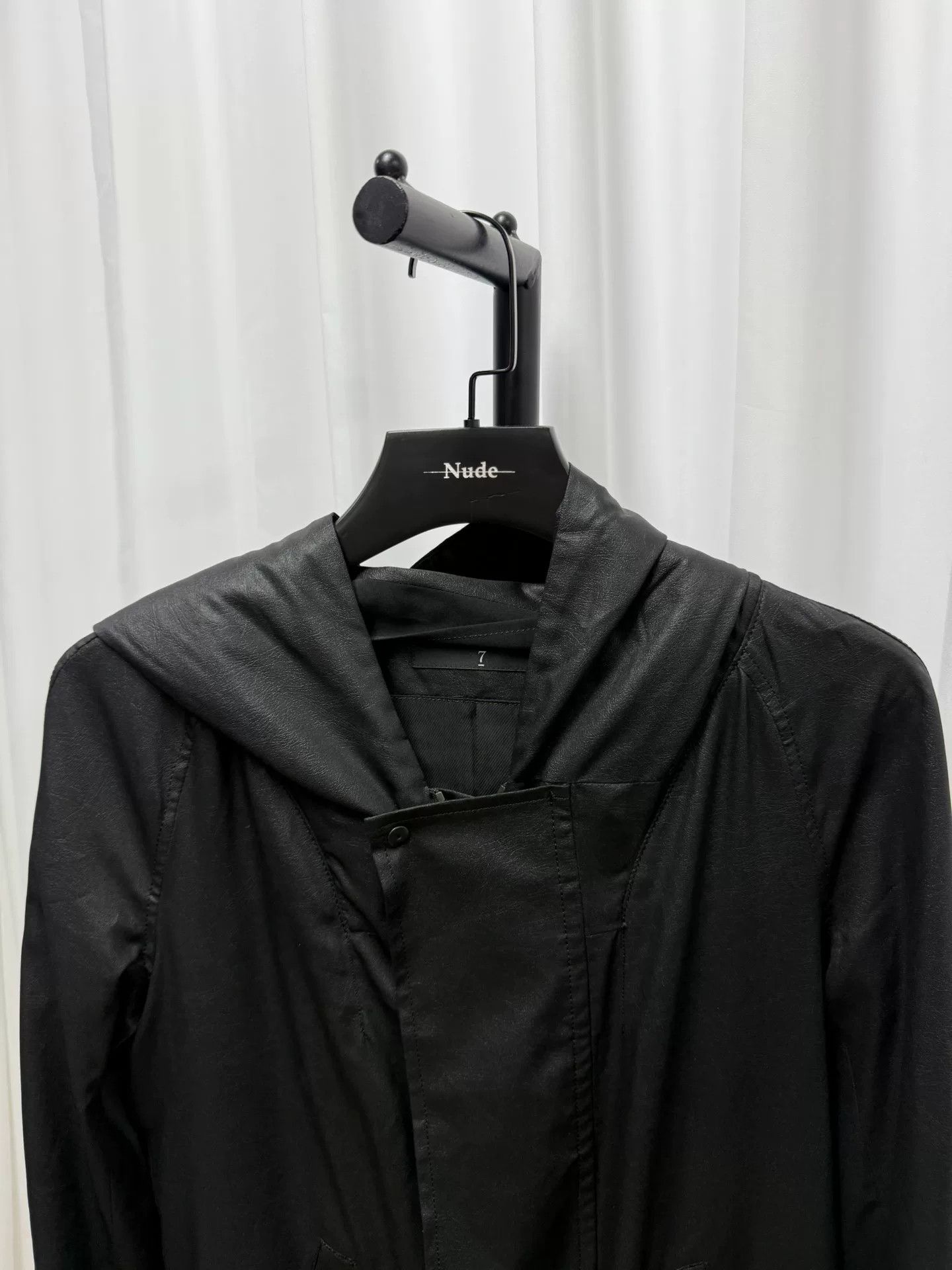 Julius Julius Zipper Coated Waxed Jacket Size US S / EU 44-46 / 1 - 2 Thumbnail