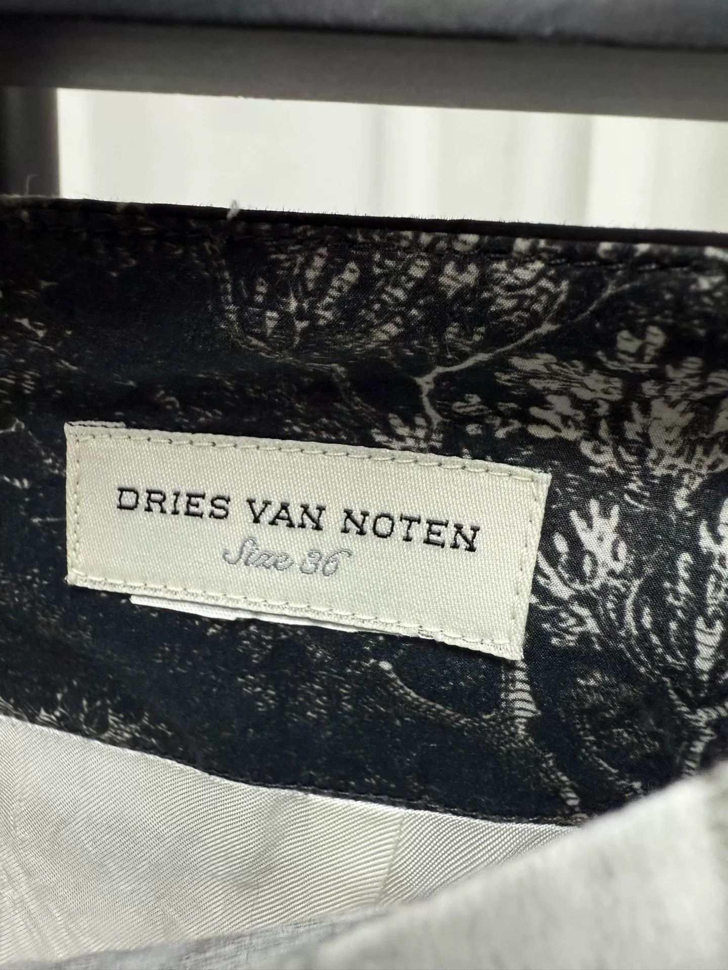 Dries Van Noten Dries van Noten Printed Ruffle Pencil Skirt Size 36" / US 14 / IT 50 - 6 Thumbnail