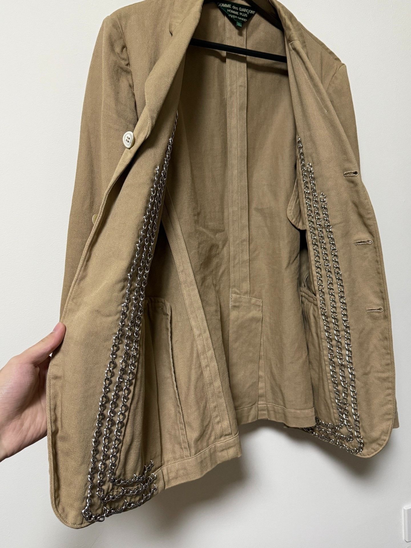Comme des Garcons Comme des Garcons Plus 06ss Blazer Size US S / EU 44-46 / 1 - 4 Thumbnail