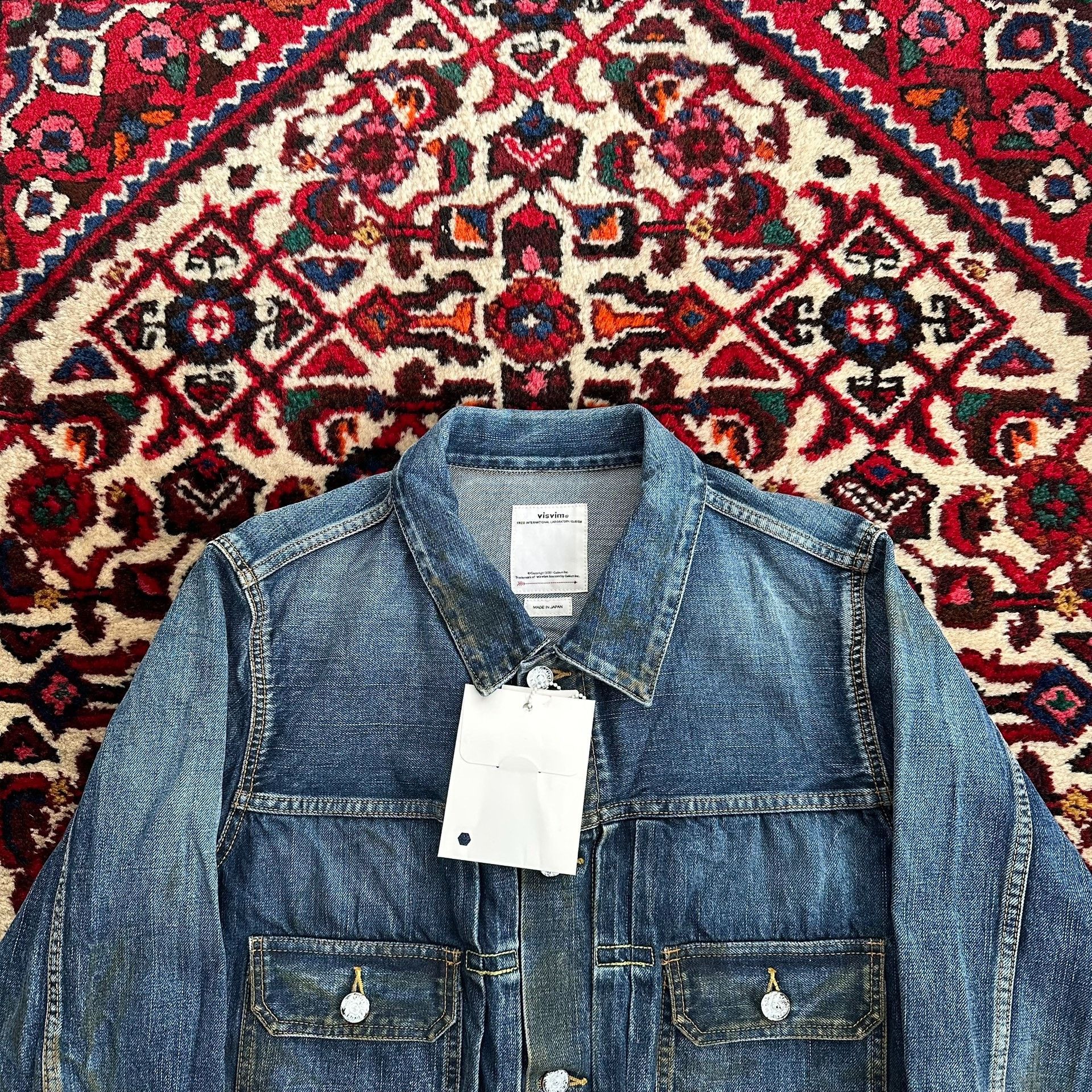 Visvim Visvim 19AW 1000Dry Denim Jacket Size US L / EU 52-54 / 3 - 5 Thumbnail