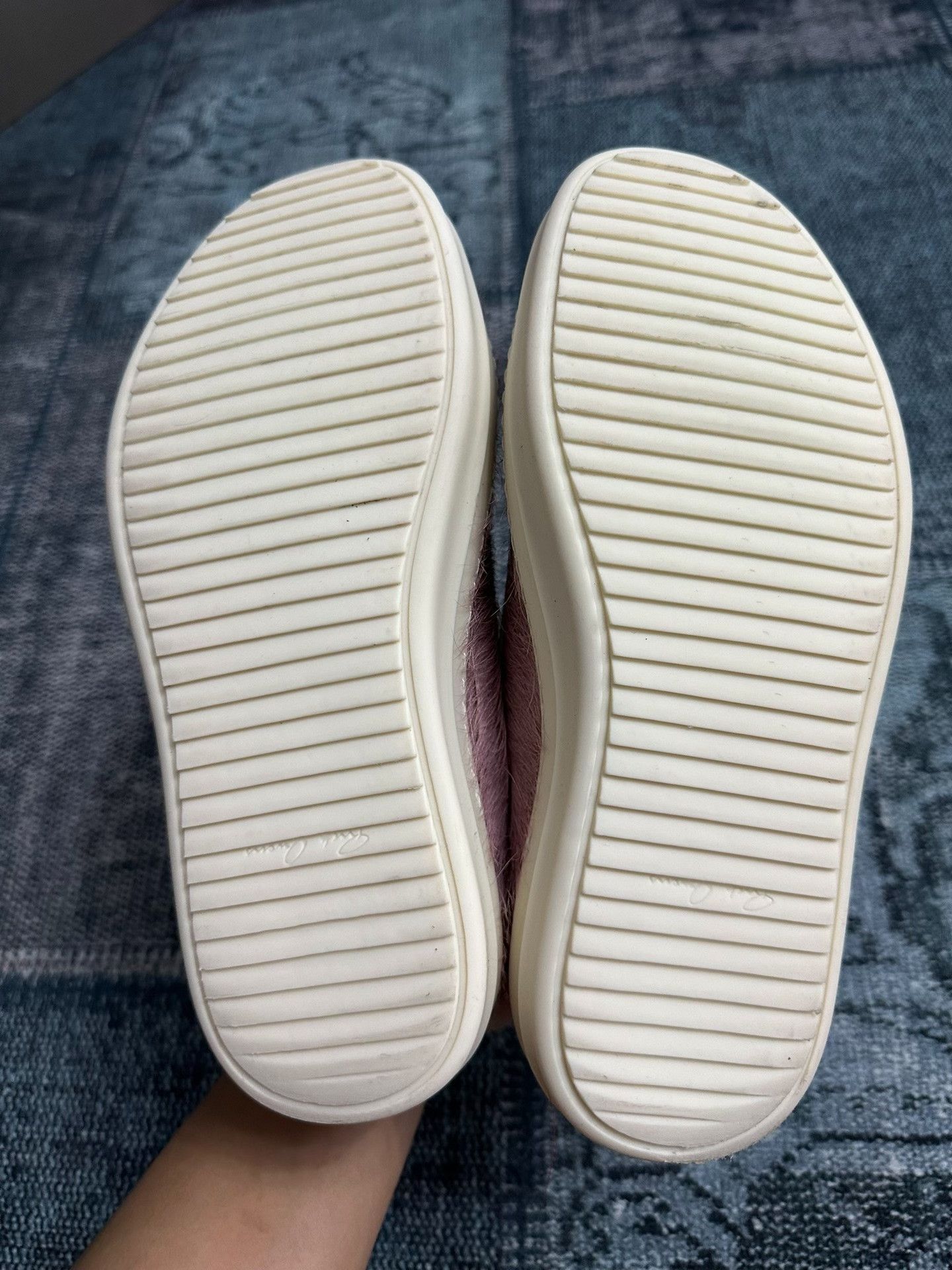Rick Owens Rick Owens Pink Horsehair Shoes Size US 7.5 / IT 37.5 - 8 Thumbnail