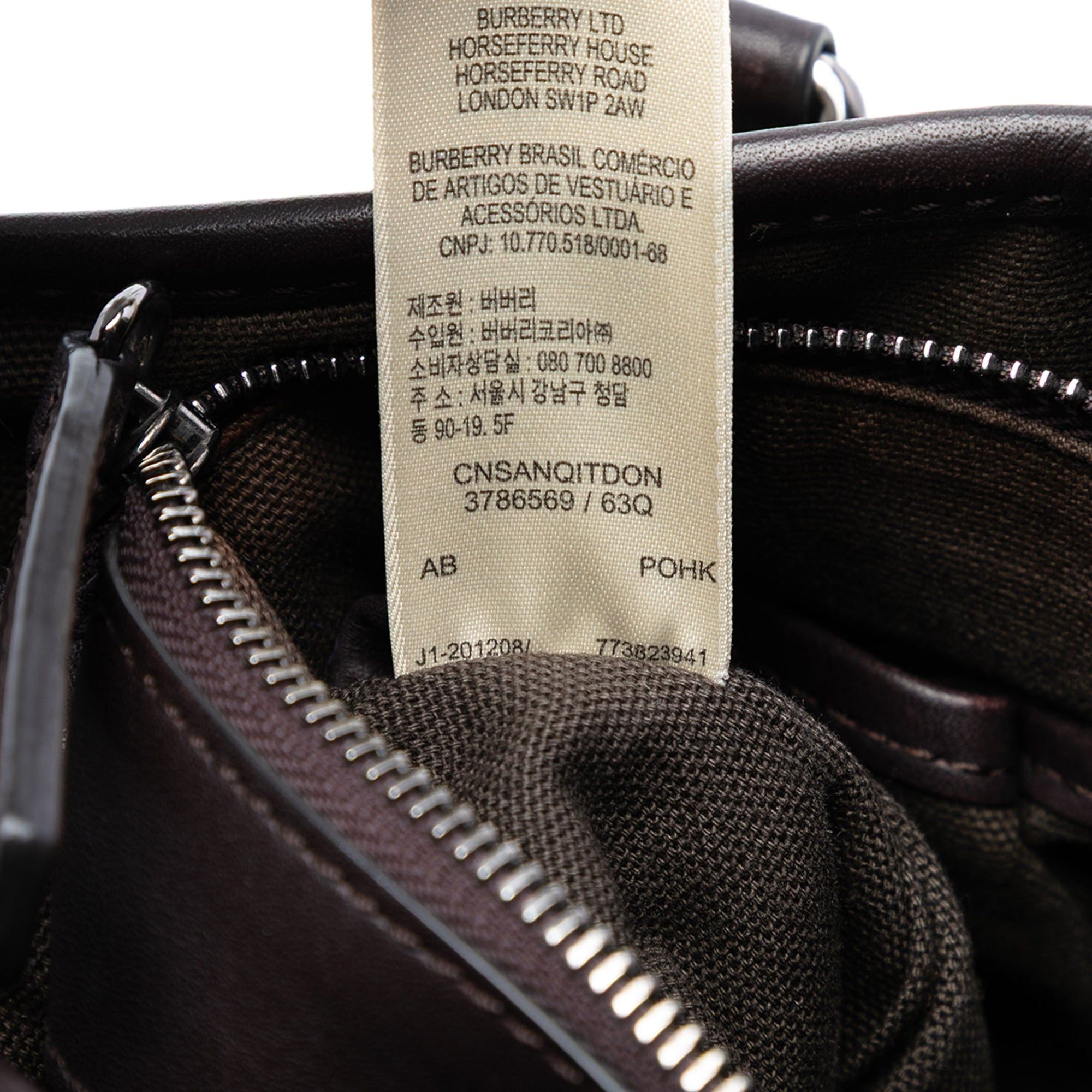 Burberry Small Smoke Check Coated Canvas Northfield Satchel Size ONE SIZE - 6 Thumbnail