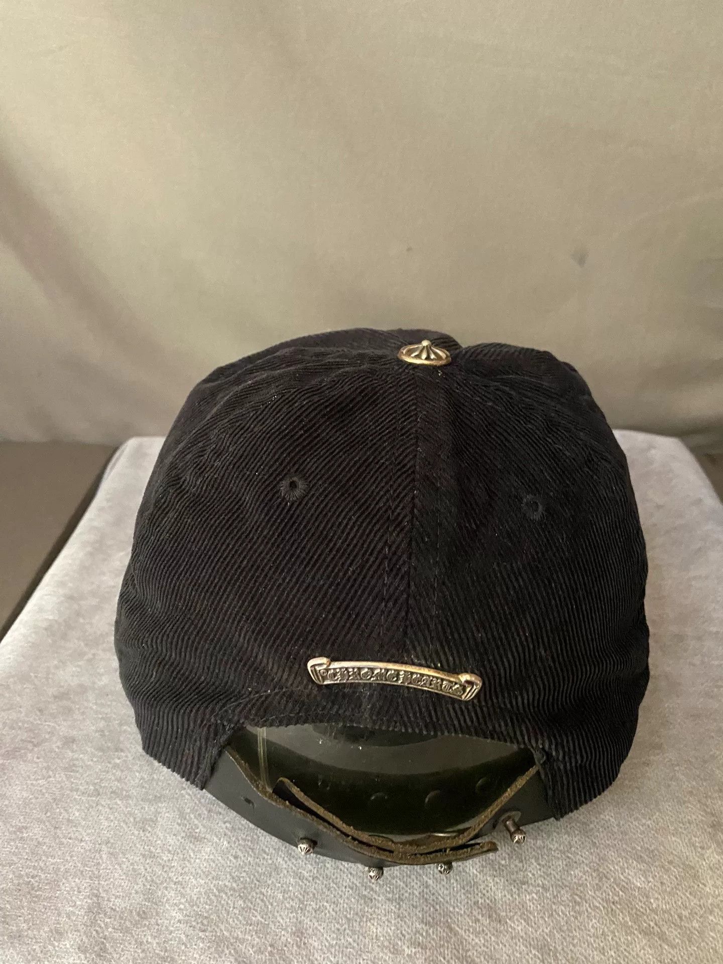 Chrome Hearts Chrome Hearts Orange Corduroy Cap Size ONE SIZE - 3 Thumbnail