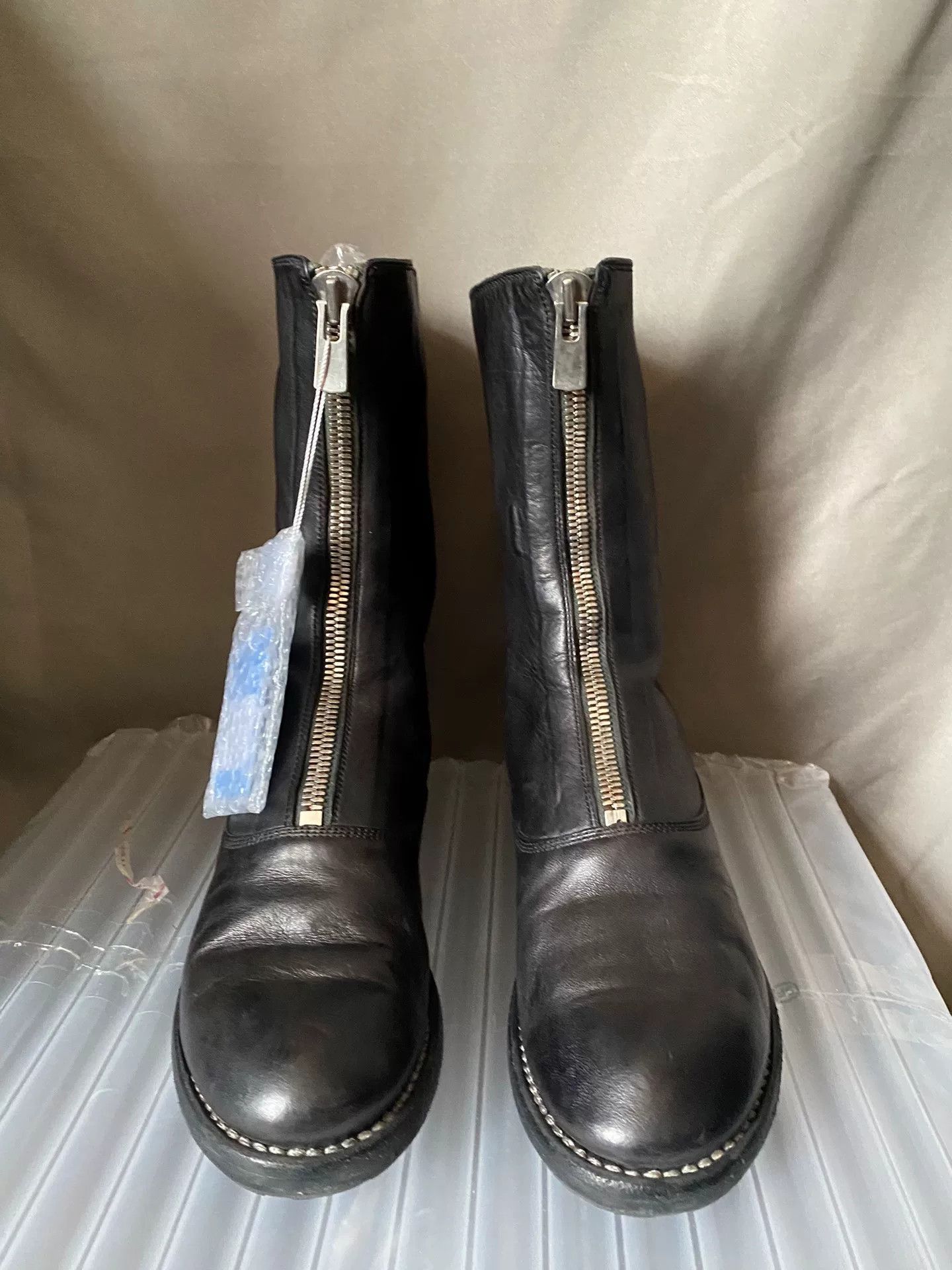 Guidi Guidi 210 Soft Horse Leather Ankle Boots Size US 6.5 / IT 36.5 - 2 Thumbnail