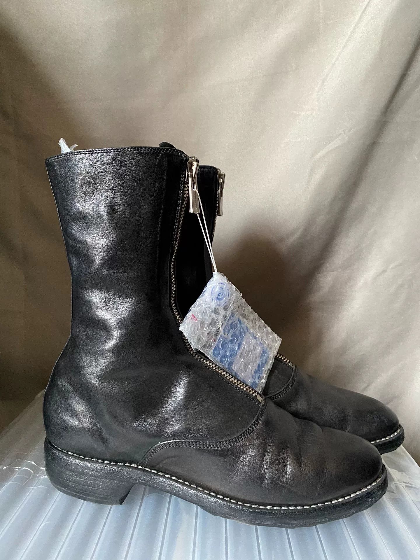 Guidi Guidi 210 Soft Horse Leather Ankle Boots Size US 6.5 / IT 36.5 - 3 Thumbnail