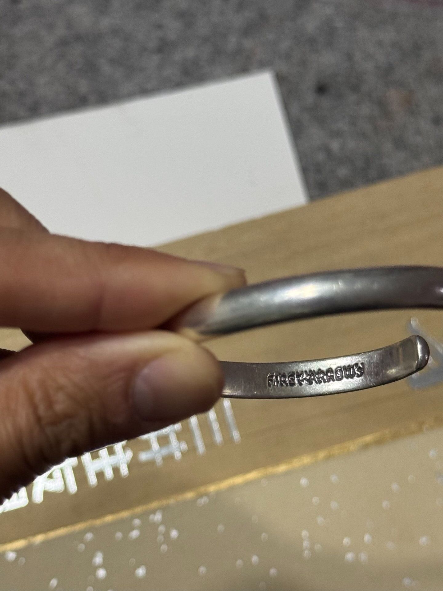 First Arrow's First Arrow's Silver Gold Accent Bracelet Size ONE SIZE - 4 Thumbnail