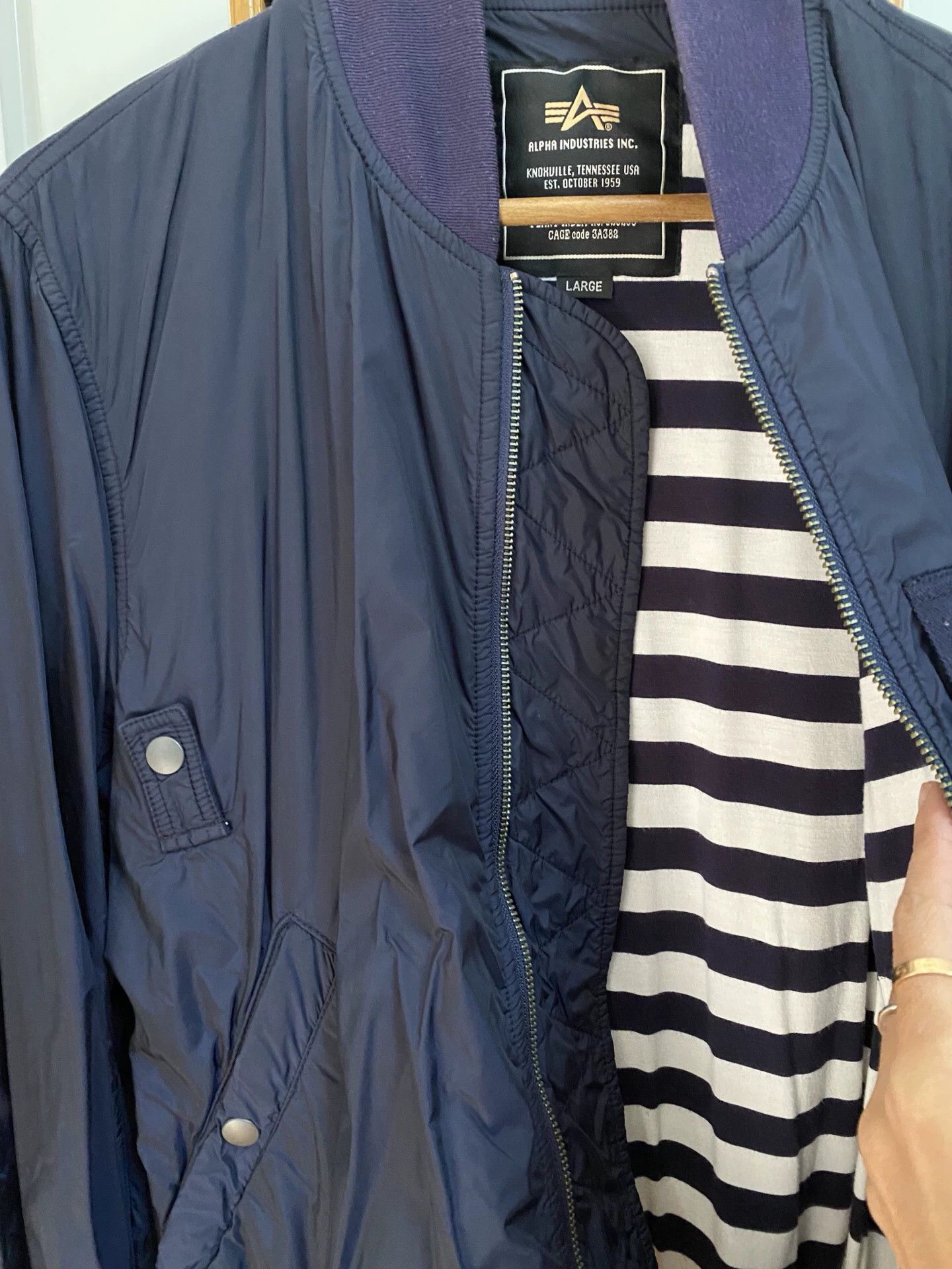 uniform experiment Uniform Experiment Sophnet MA1 Jacket Size US L / EU 52-54 / 3 - 4 Thumbnail