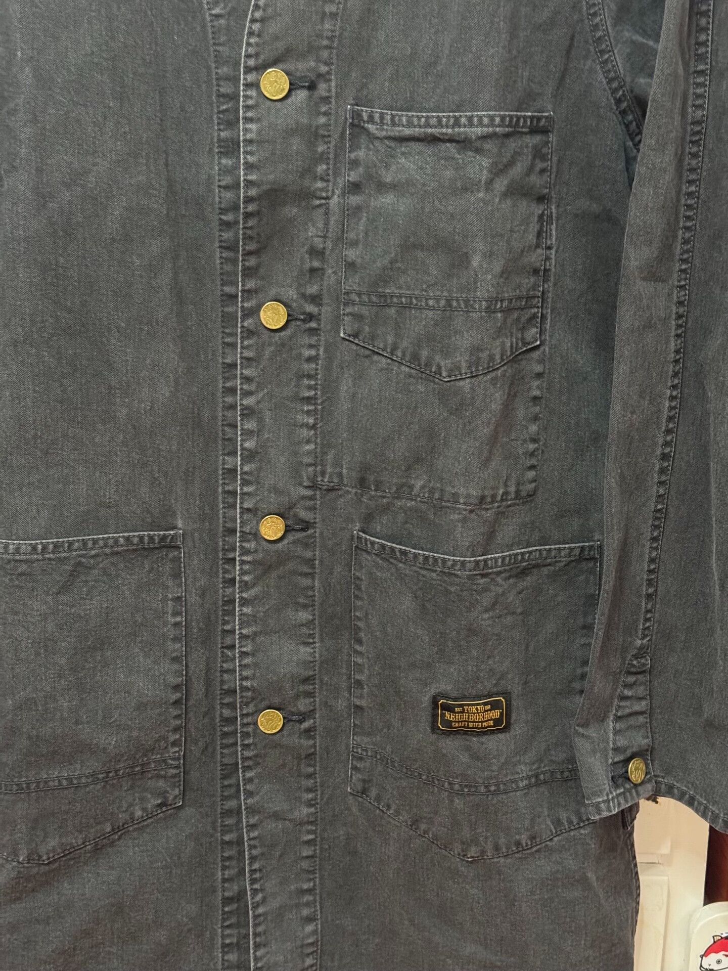 Wtaps Neighborhood Long Denim Jacket Size US L / EU 52-54 / 3 - 2 Thumbnail