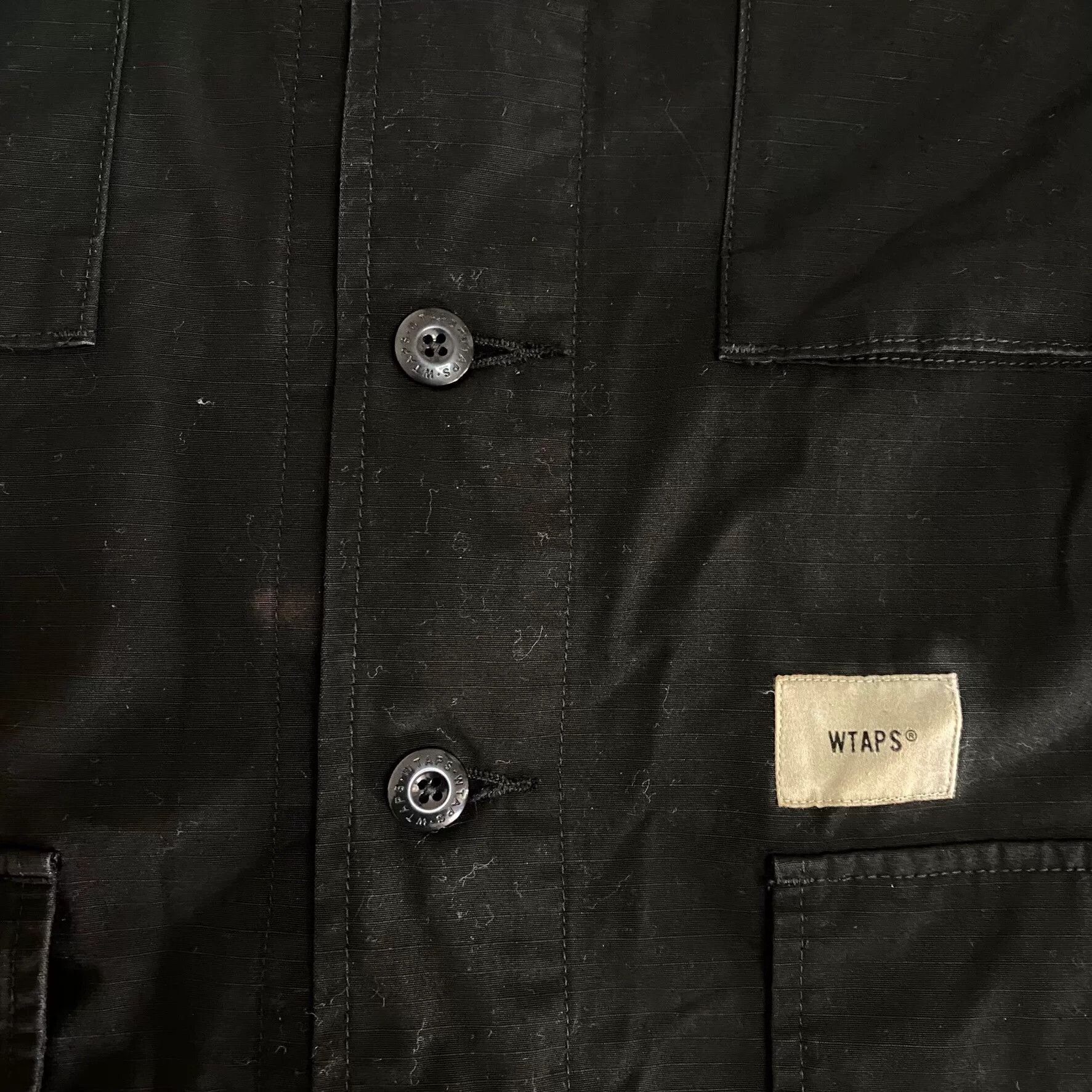 Wtaps WTAPS 21ss JUNGLE 02 Cotton Ripstop Jacket Size US L / EU 52-54 / 3 - 3 Thumbnail
