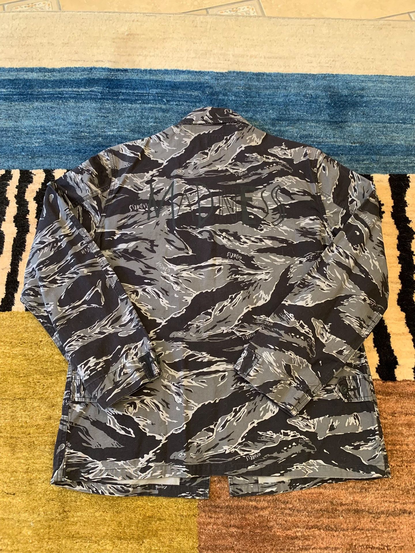 Madness Madness Vintage Black Tiger Stripe Jacket Size US XL / EU 56 / 4 - 6 Thumbnail
