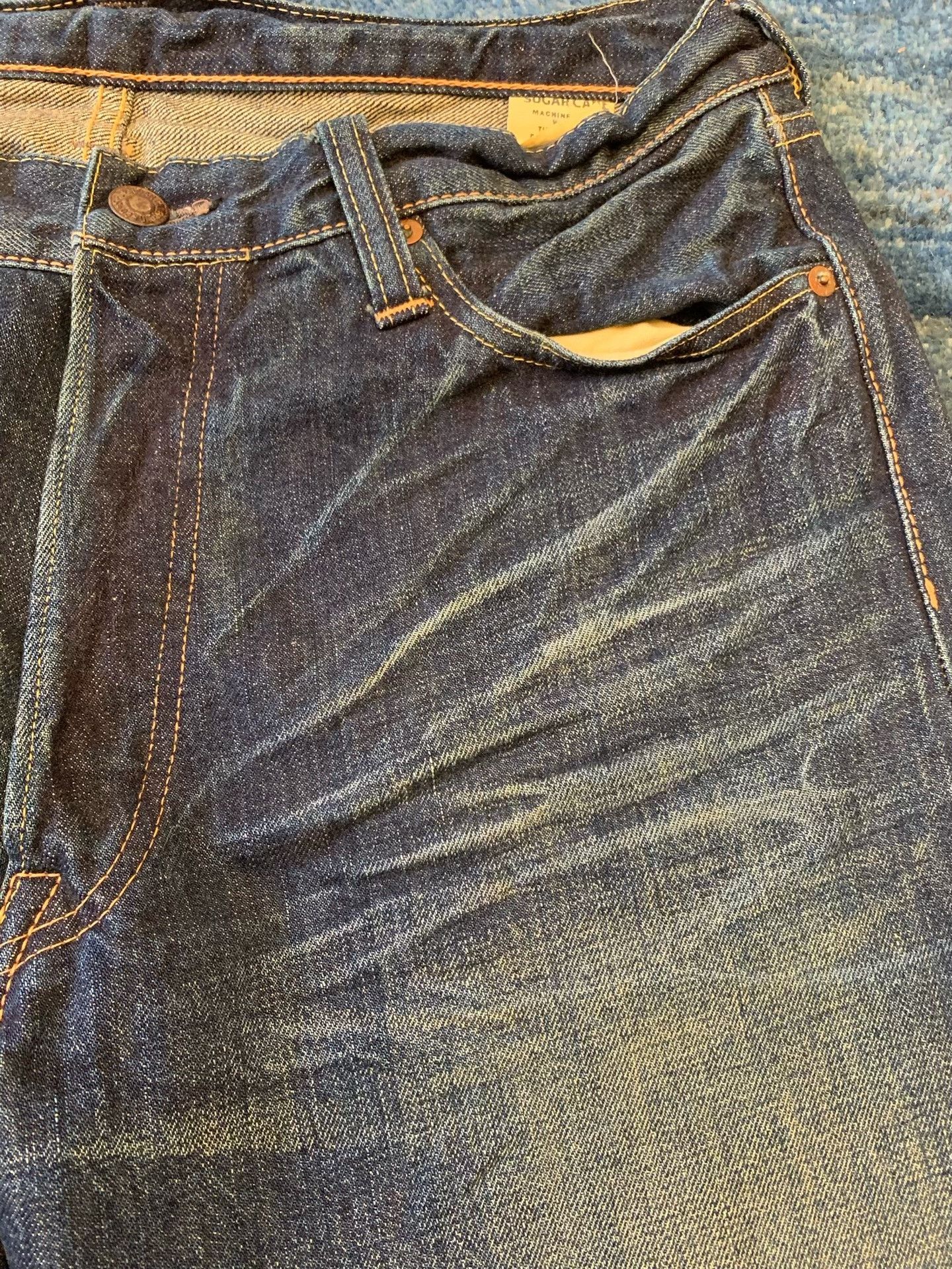 Sugar Cane Sugar Cane 901 Relaxed Straight Jeans Size US 34 / EU 50 - 5 Thumbnail