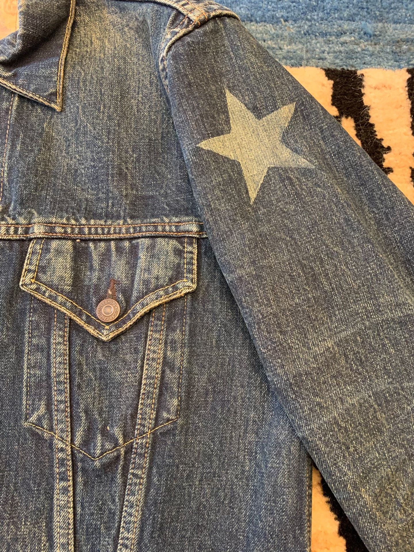 Sugar Cane Sugar Cane 901 Washed Denim Jacket Size US XXS / EU 40 - 4 Thumbnail