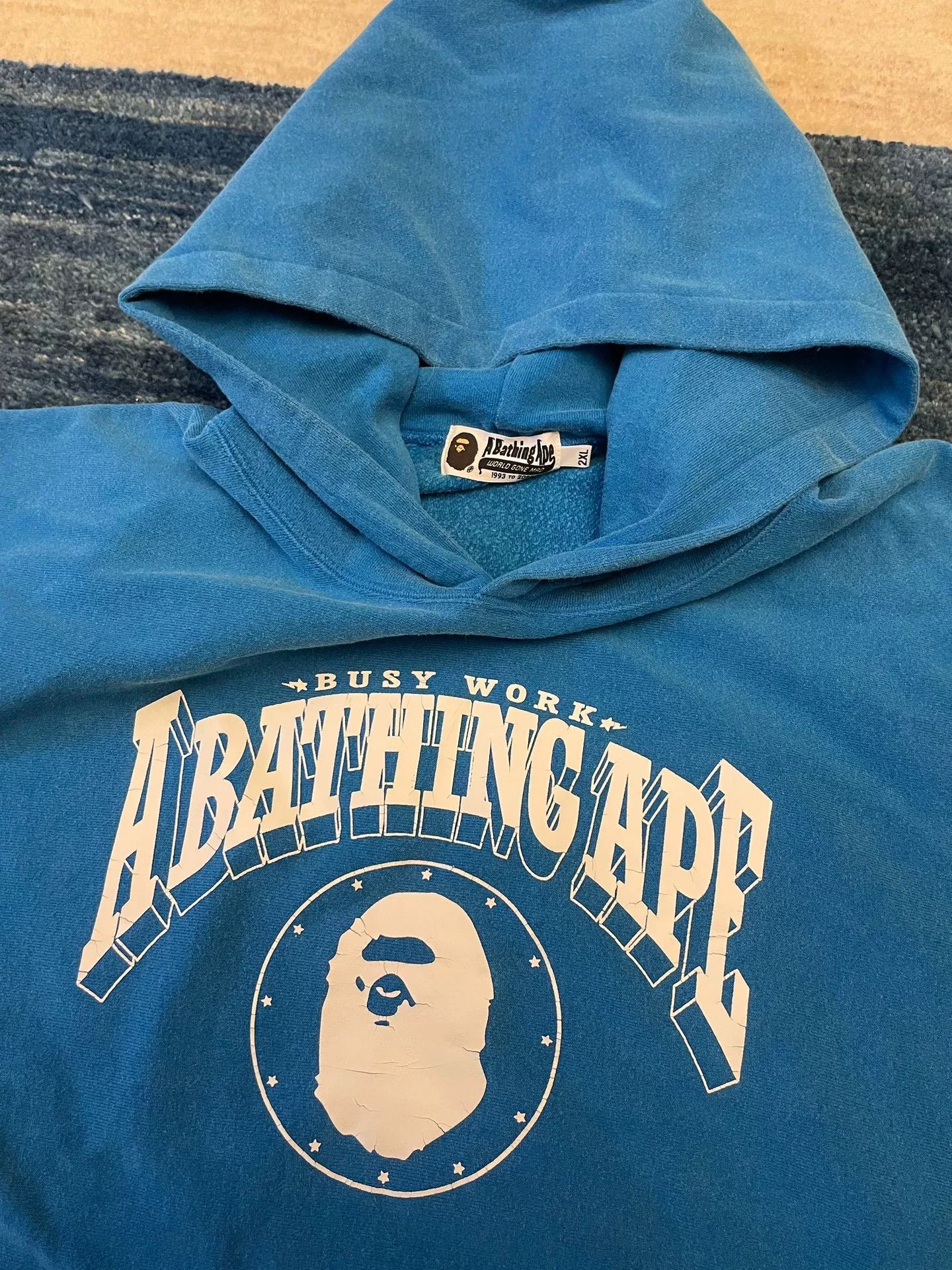 Bape Bape Printed Hoodie Size US XXL / EU 58 / 5 - 3 Thumbnail