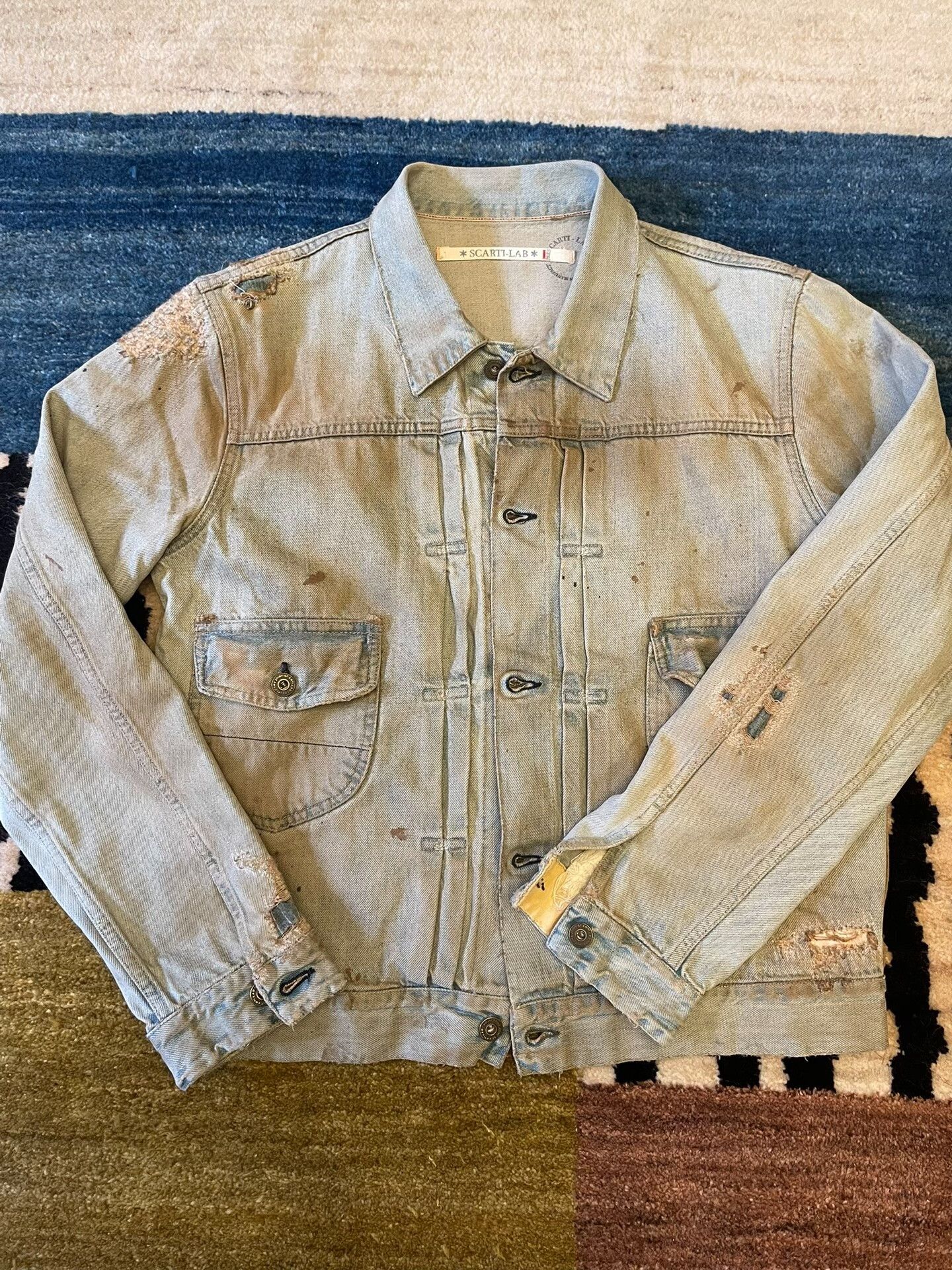 Scarti-Lab Scarti Lab Heavily Distressed Jacket Size US L / EU 52-54 / 3 - 2 Thumbnail