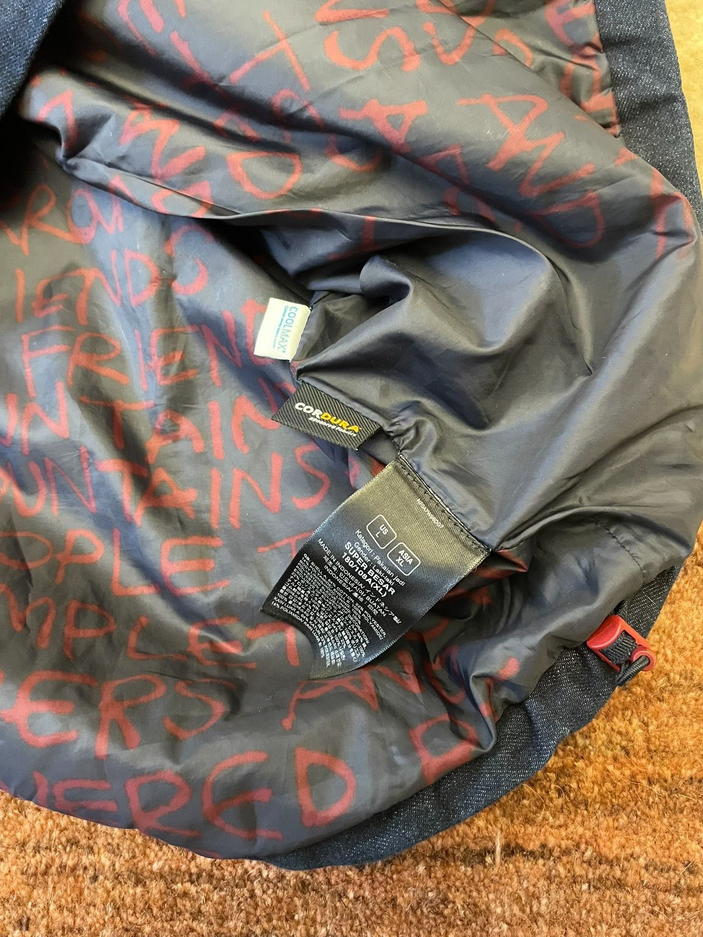 The North Face The North Face Men's Red Blue Softshell Jacket Size US XL / EU 56 / 4 - 4 Thumbnail