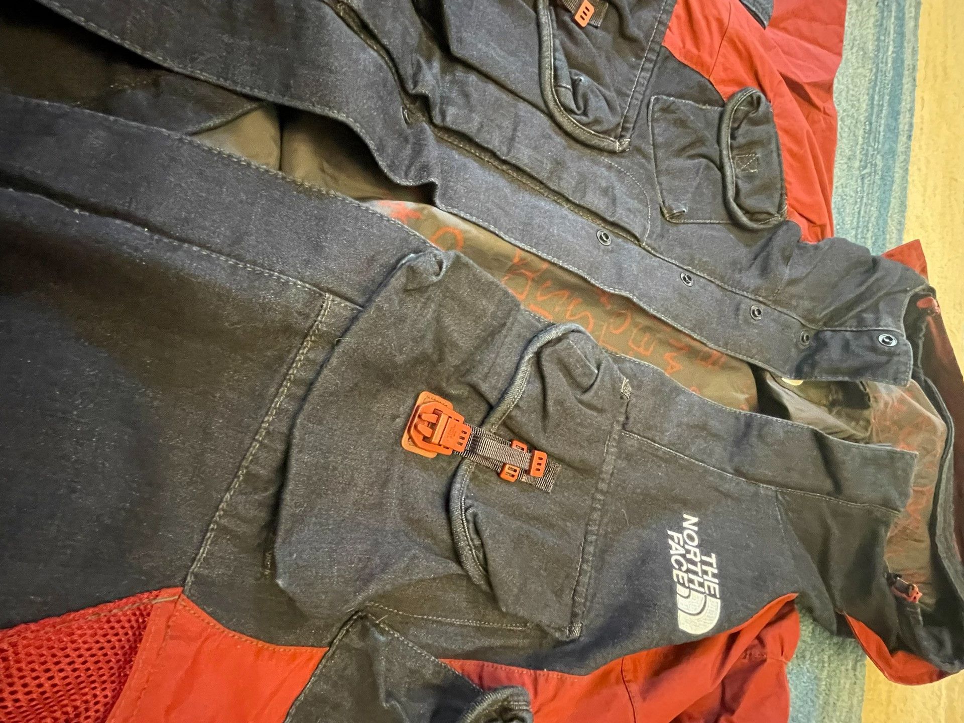 The North Face The North Face Men's Red Blue Softshell Jacket Size US XL / EU 56 / 4 - 6 Thumbnail