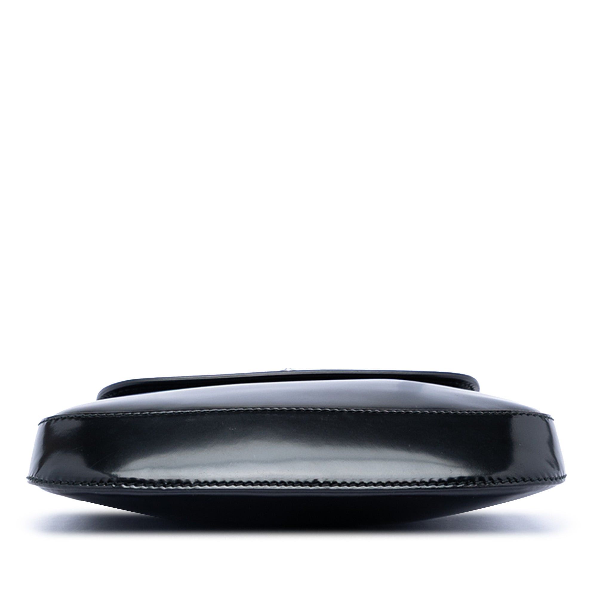 Prada Mini Brushed Leather Cleo Flap Size ONE SIZE - 3 Thumbnail