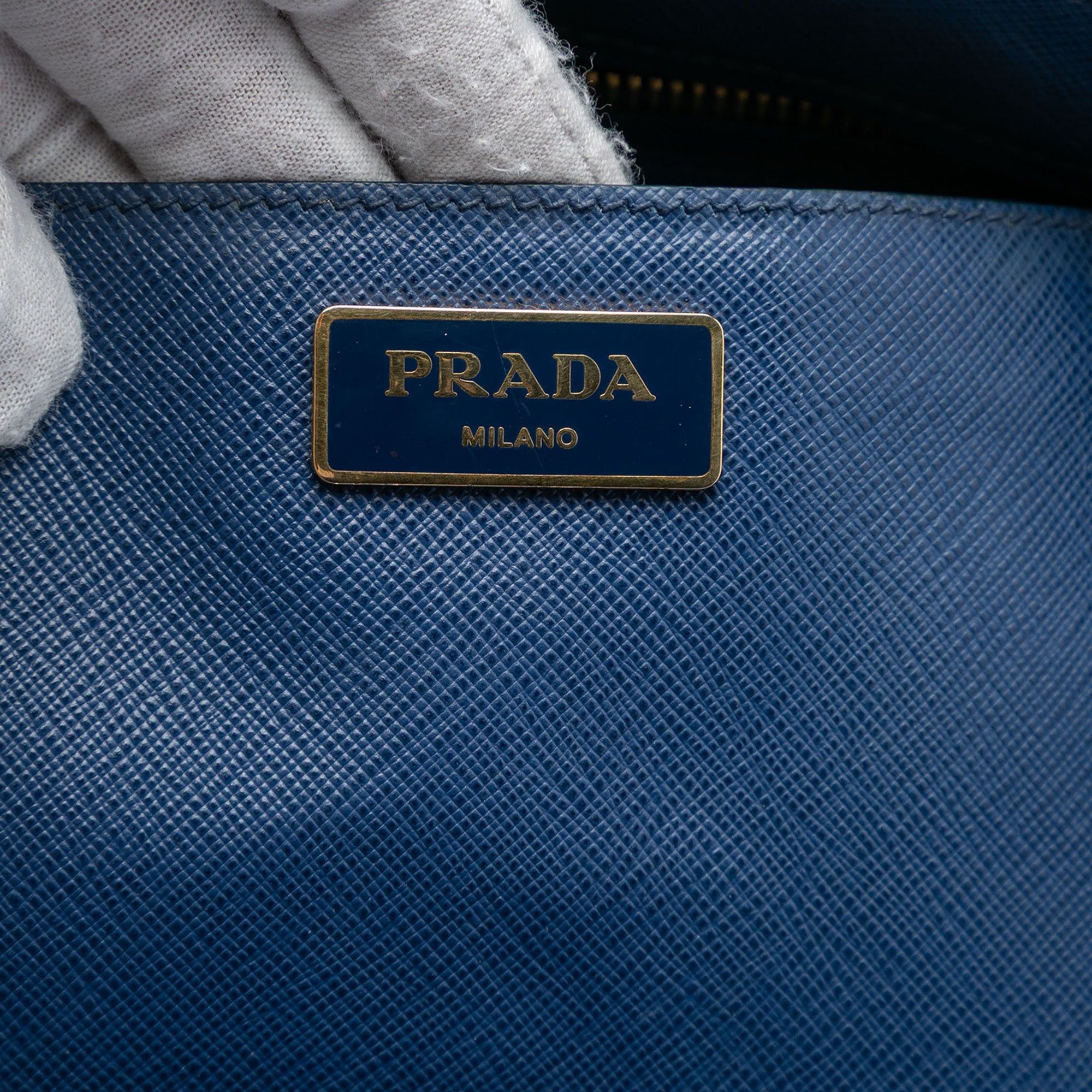 Prada Medium Saffiano Lux Galleria Double Zip Satchel Size ONE SIZE - 5 Thumbnail